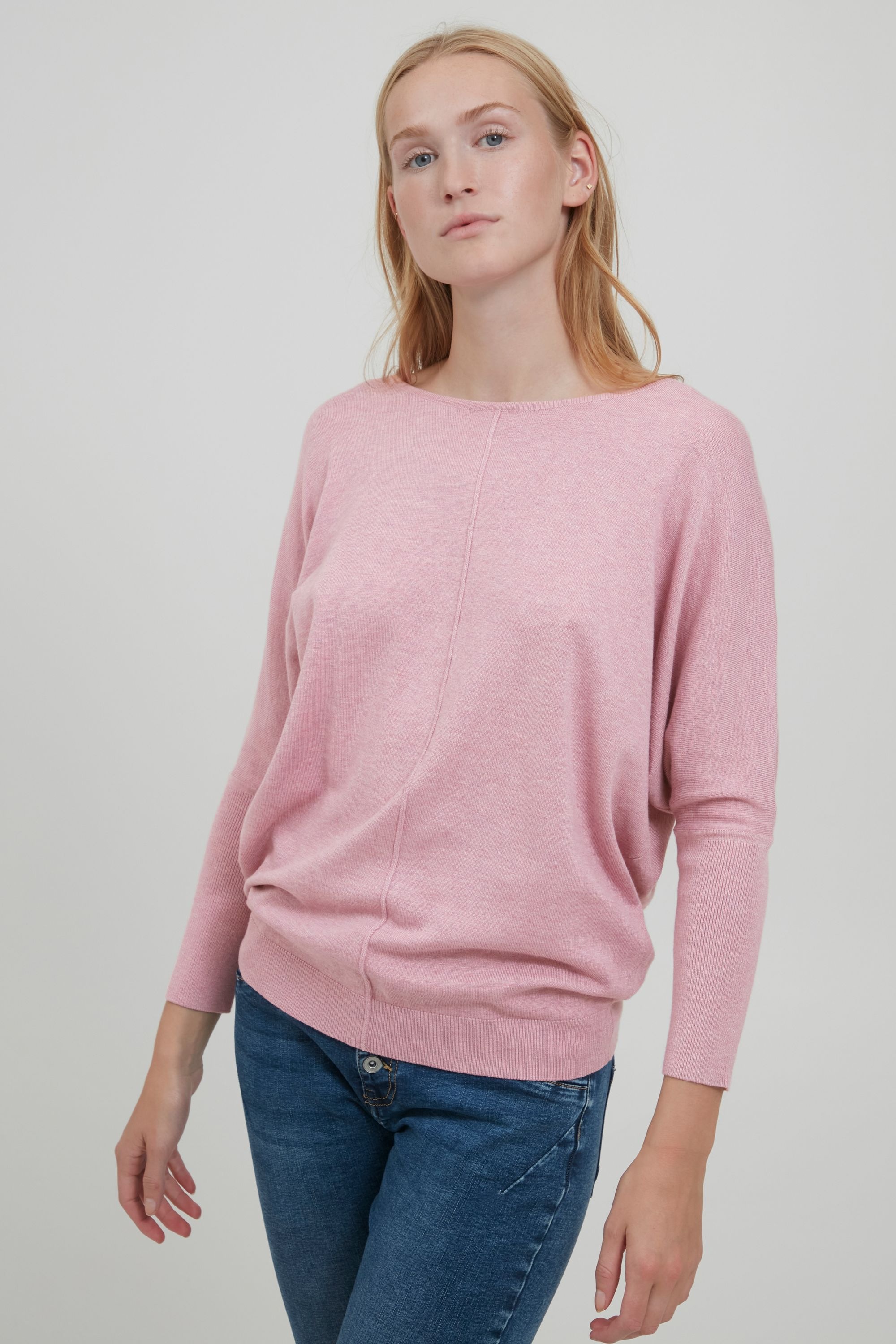 b.young Rundhalspullover »Strickrundhalspullov BYPimba«
