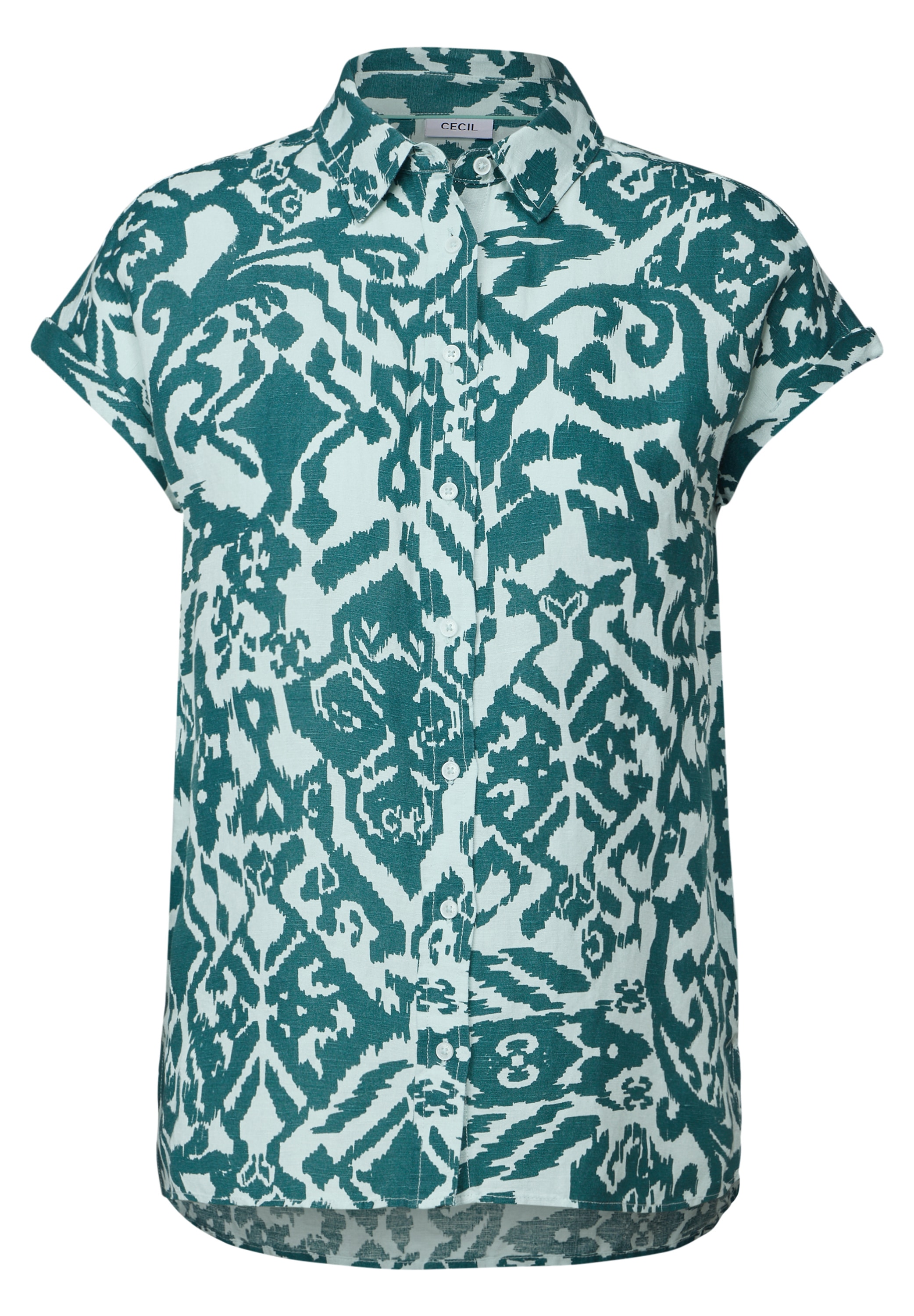 Cecil Hemdbluse, mit grafischem Muster
