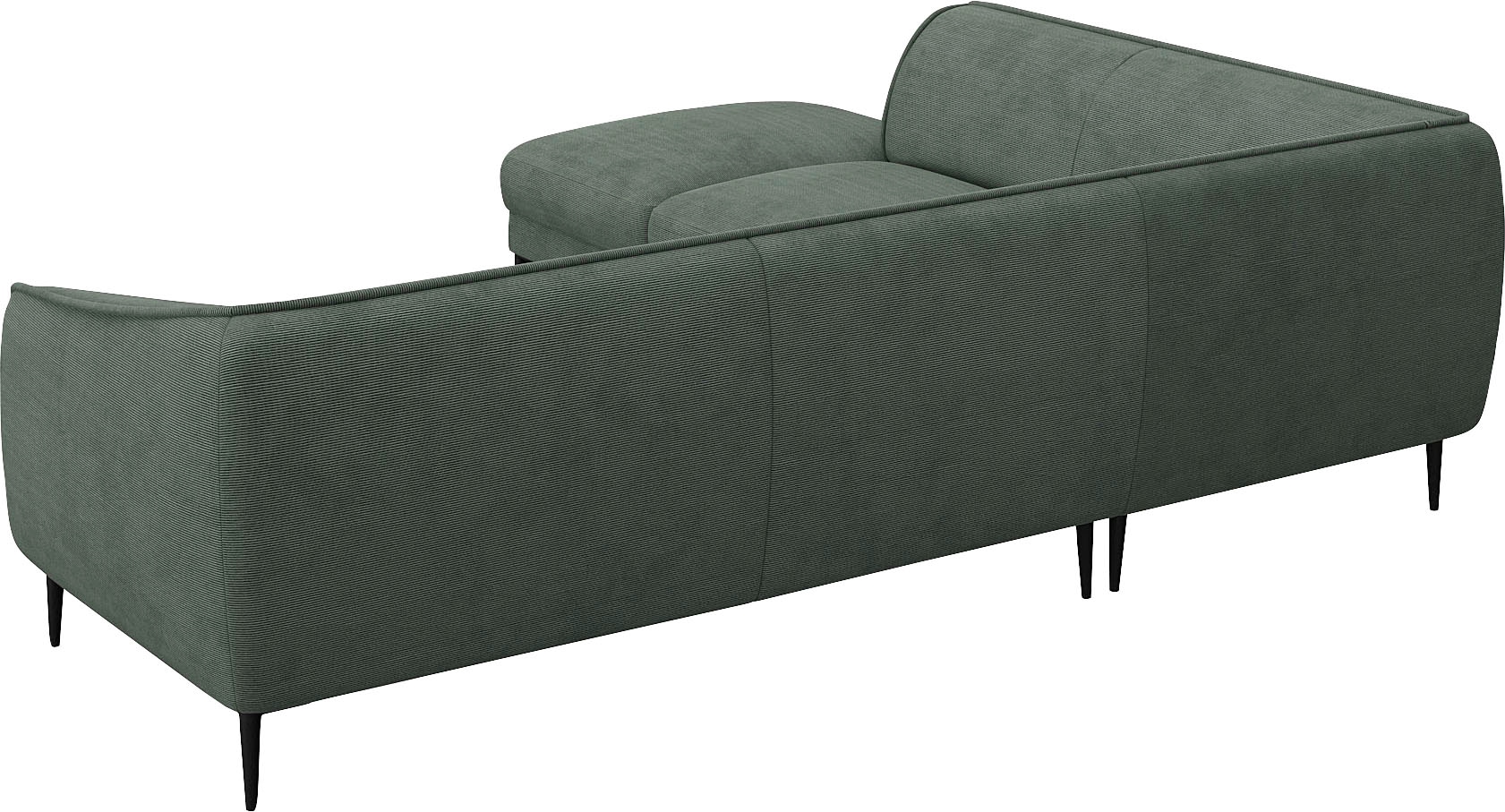 FLEXLUX Ecksofa »Belle Designsofa, L-Form, B/T 268/209 cm«, Skandinavisches Design, In hochwertiger Verarbeitung