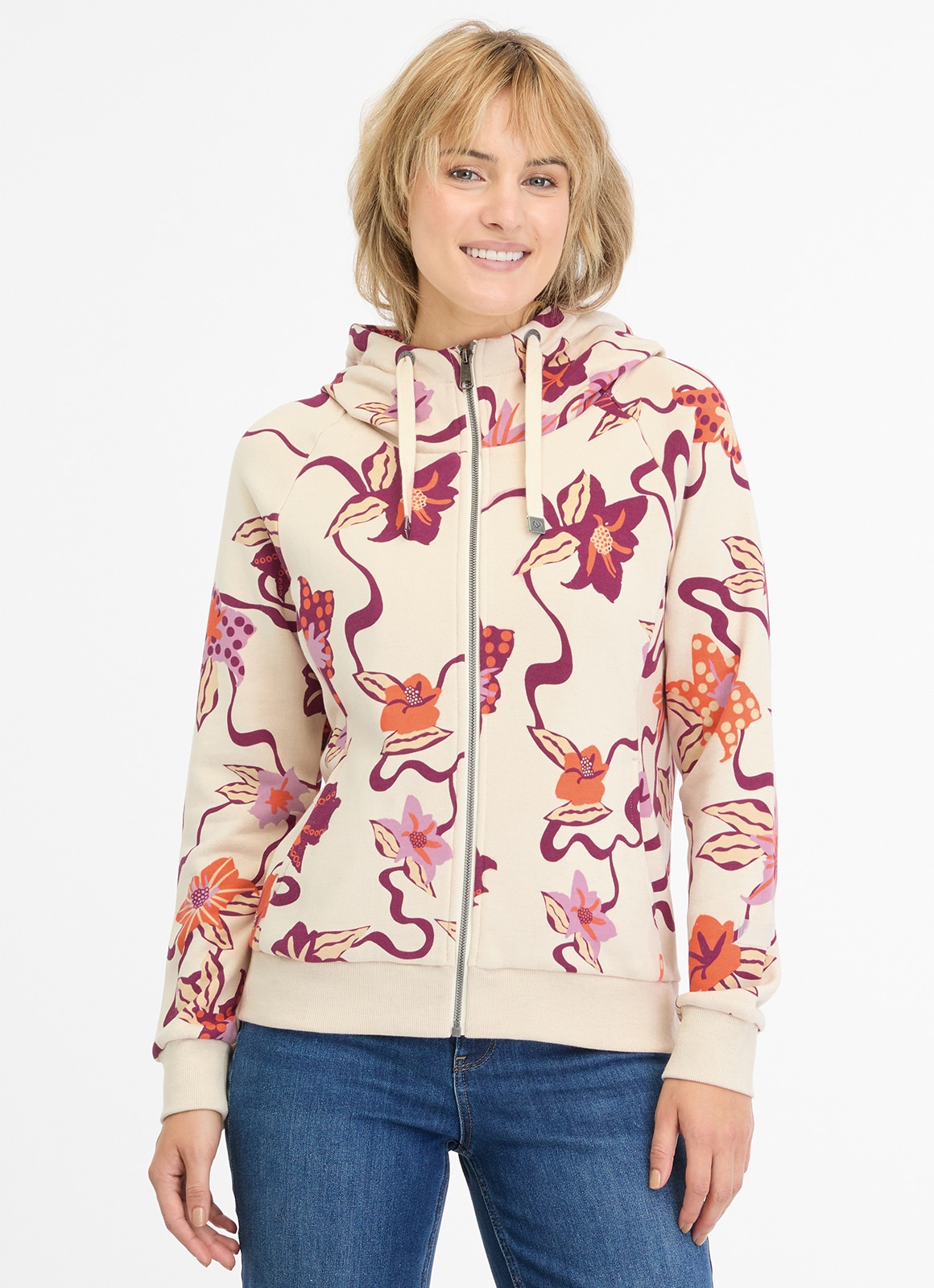 Ragwear Sweatjacke »FLLAWIA PRINT«
