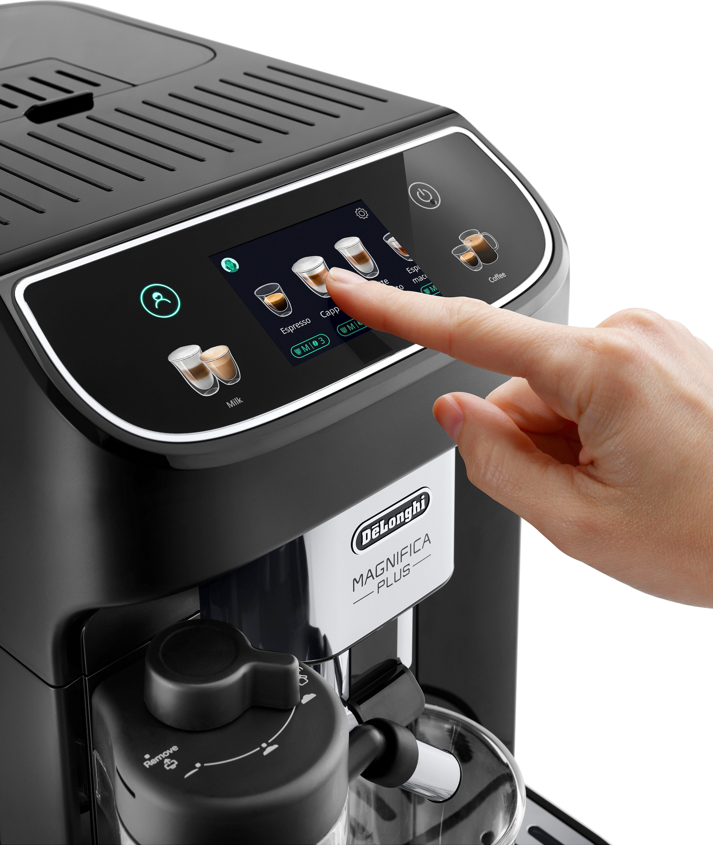 De'Longhi Kaffeevollautomat »Magnifica Plus ECAM320.60.B«, schwarz