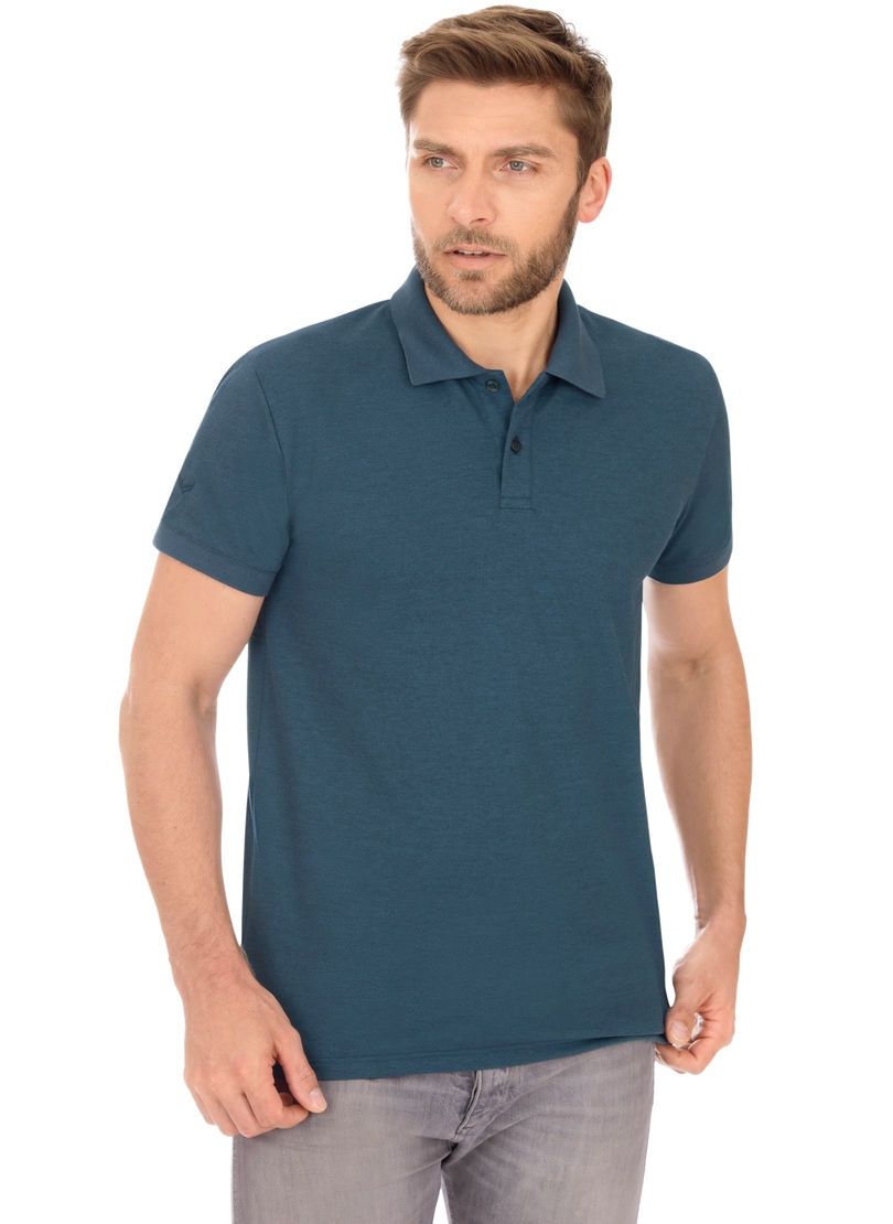 Poloshirt »TRIGEMA Slim Fit Poloshirt aus DELUXE-Piqué«