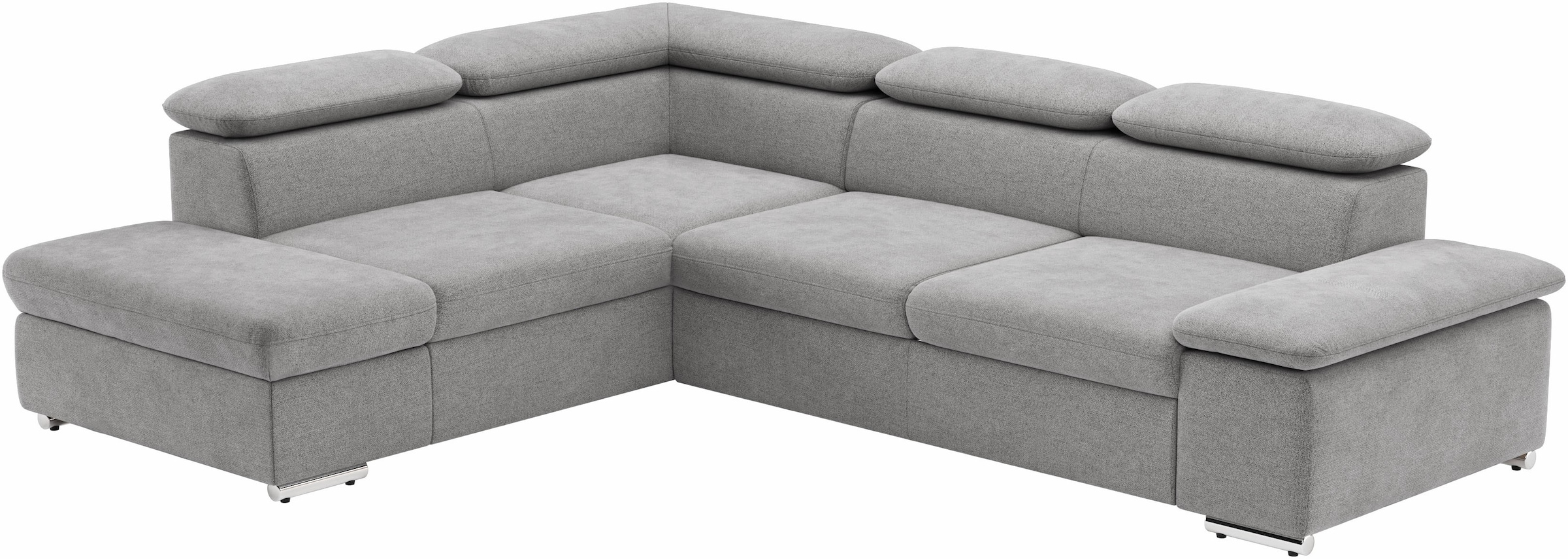Ecksofa Valantine V, wahlweise mit Bettfunktion
