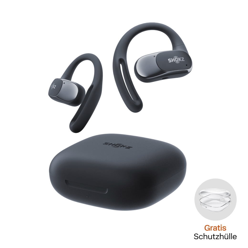 Shokz Open-Ear-Kopfhörer »OpenFit Air + Case«