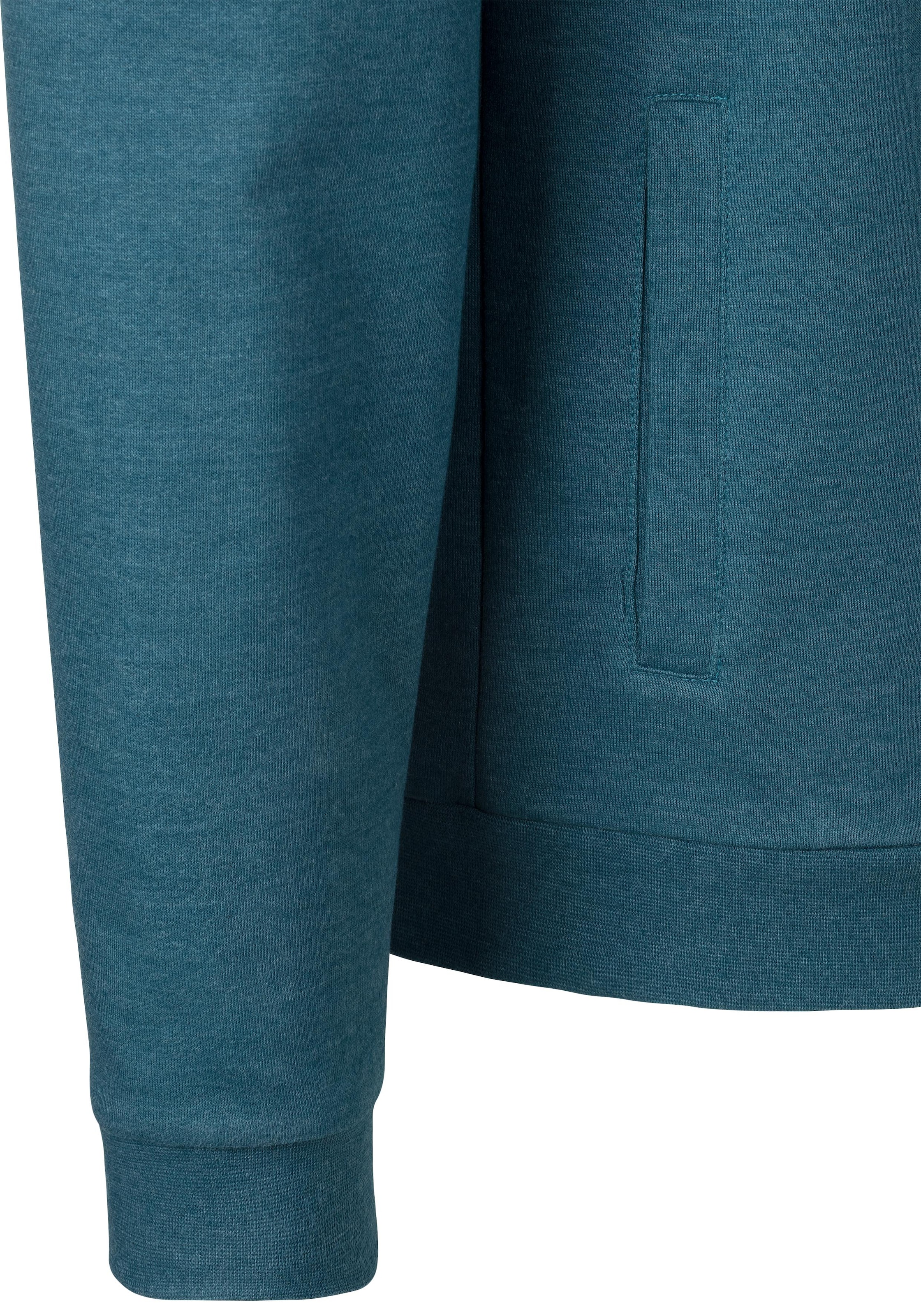 Bench. Loungewear Sweatjacke, mit seitlichen Eingrifftaschen, aus leichter und bequemer Sweatware