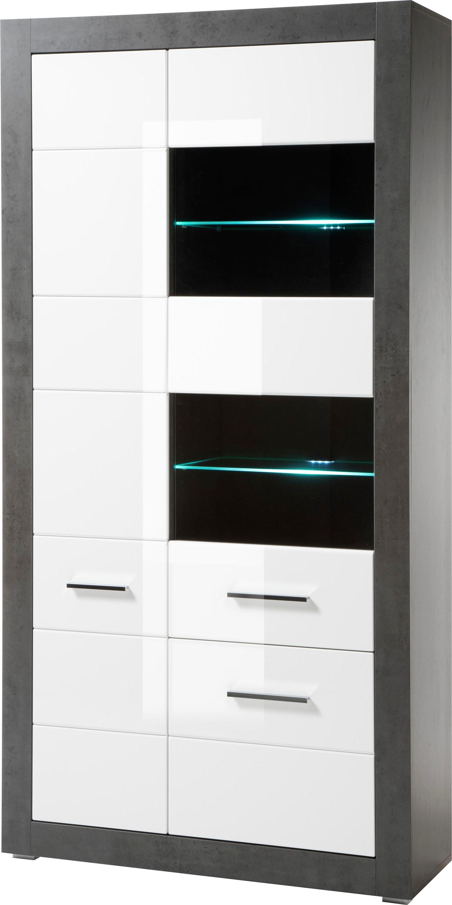 Home affaire Vitrine »Etero« Höhe 198 cm