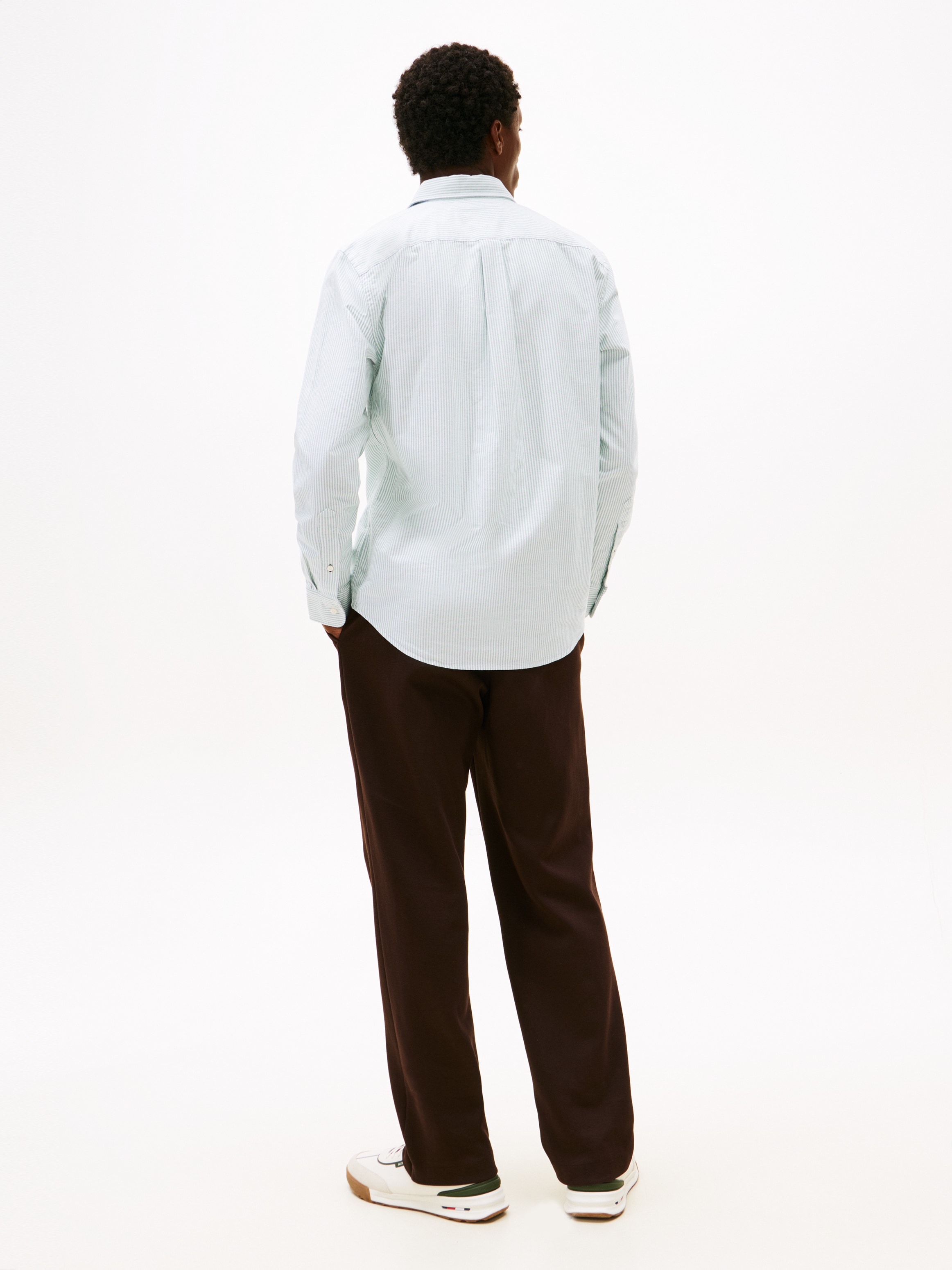 Tommy Hilfiger Langarmhemd »HERITAGE OXFORD STRIPE Regular Fit SHIRT«