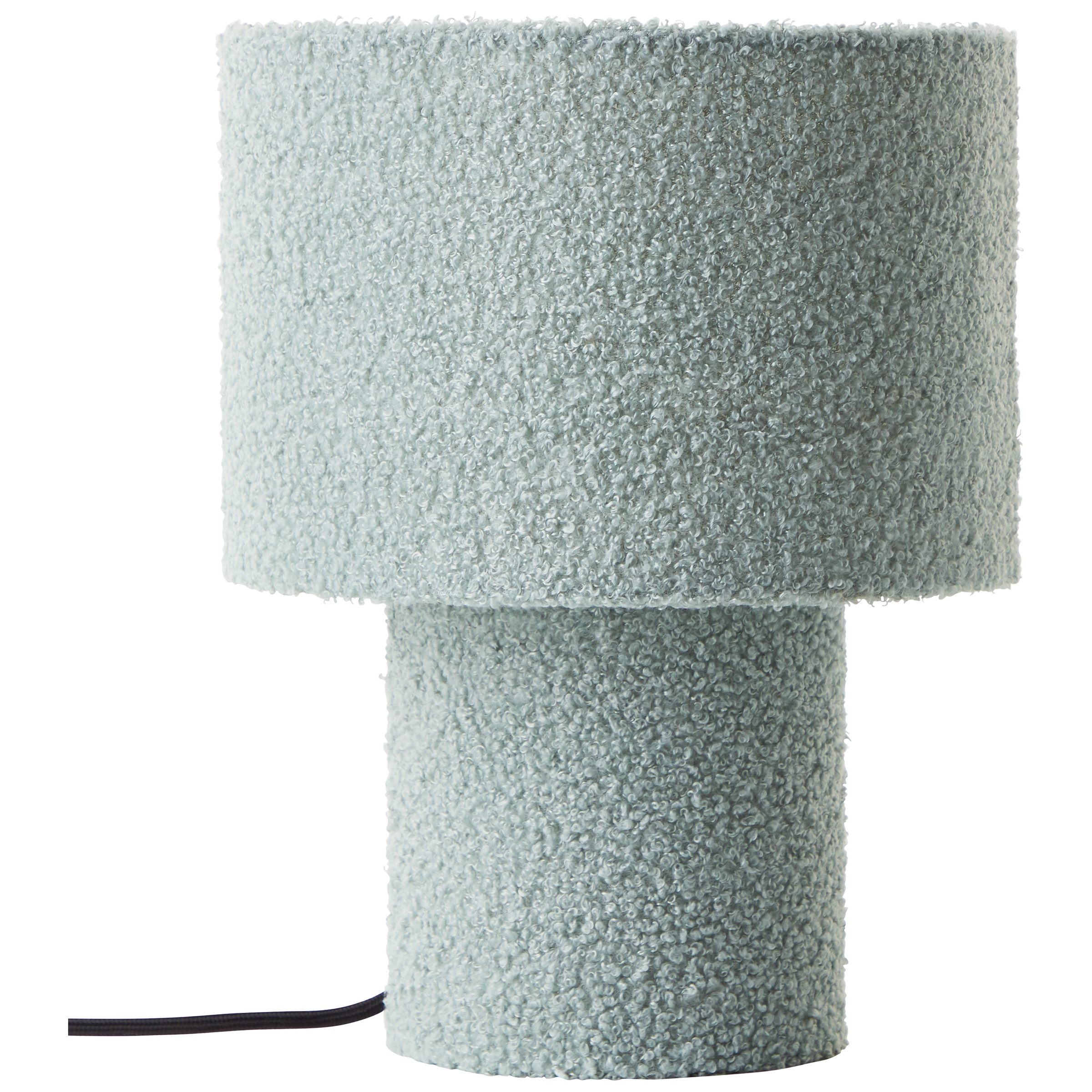 Brilliant Tischleuchte »Teddy«, 1 flammig, Leuchtmittel E27 | ohne Leuchtmittel, flauschiger Teddystoff, 30 x 23 cm, E27, Textil