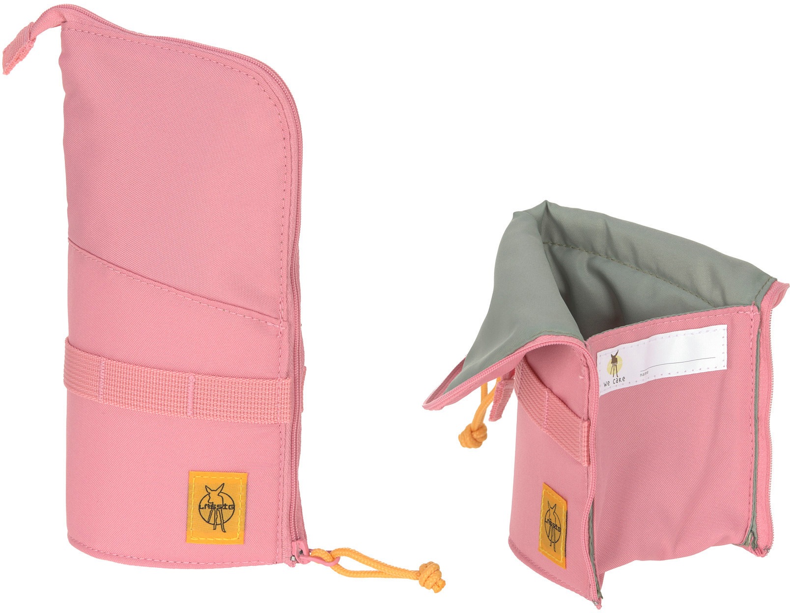 LÄSSIG Schulranzen »Unique, Boxy, Pink«, Reflektoren, PETA-approved vegan; aus recycelten PET-Flaschen