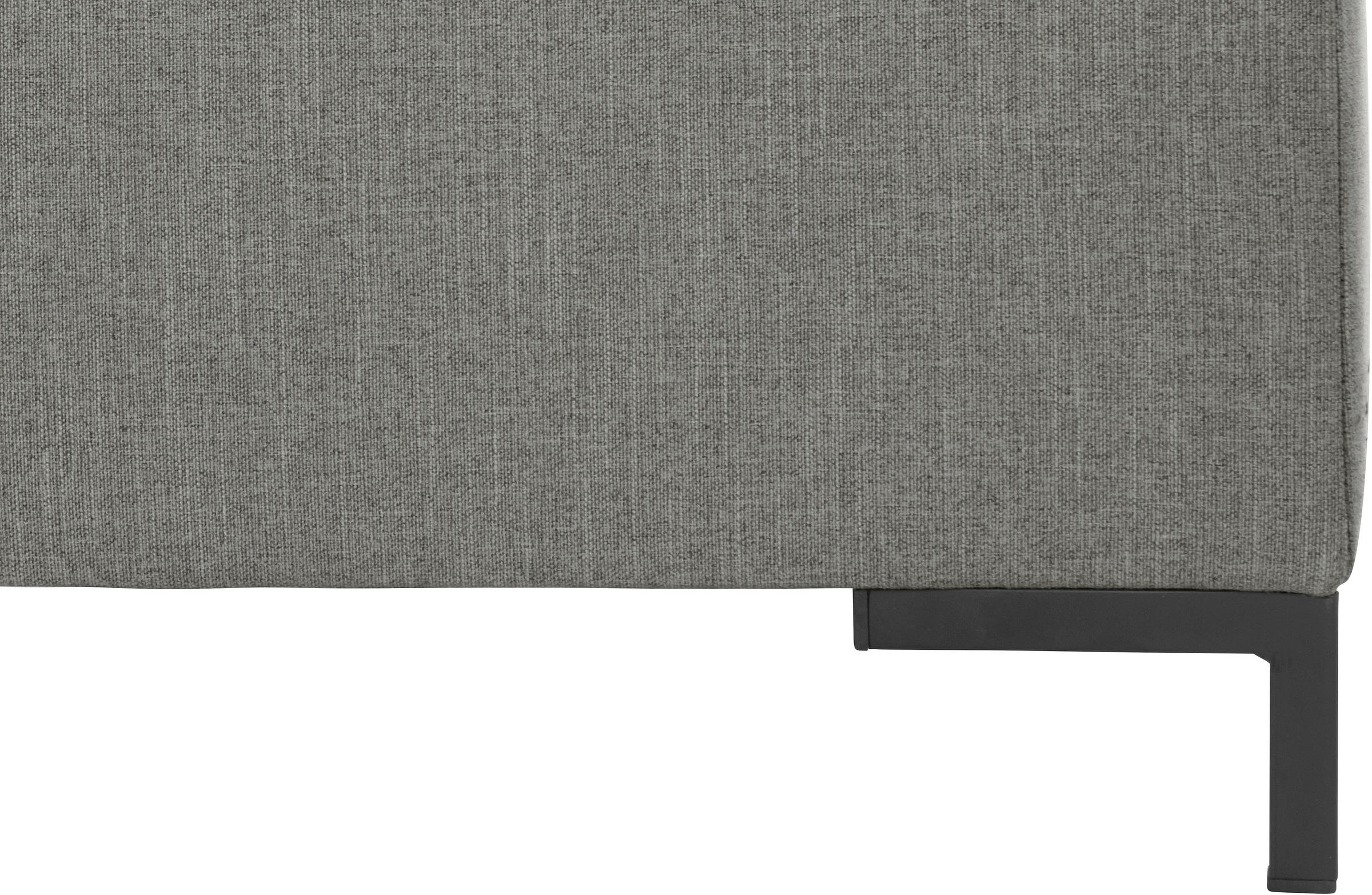 OTTO products Wohnlandschaft »Grazzo U-Form«, hochwertige Stoffe aus recyceltem Material, Steppung im Sitzbereich