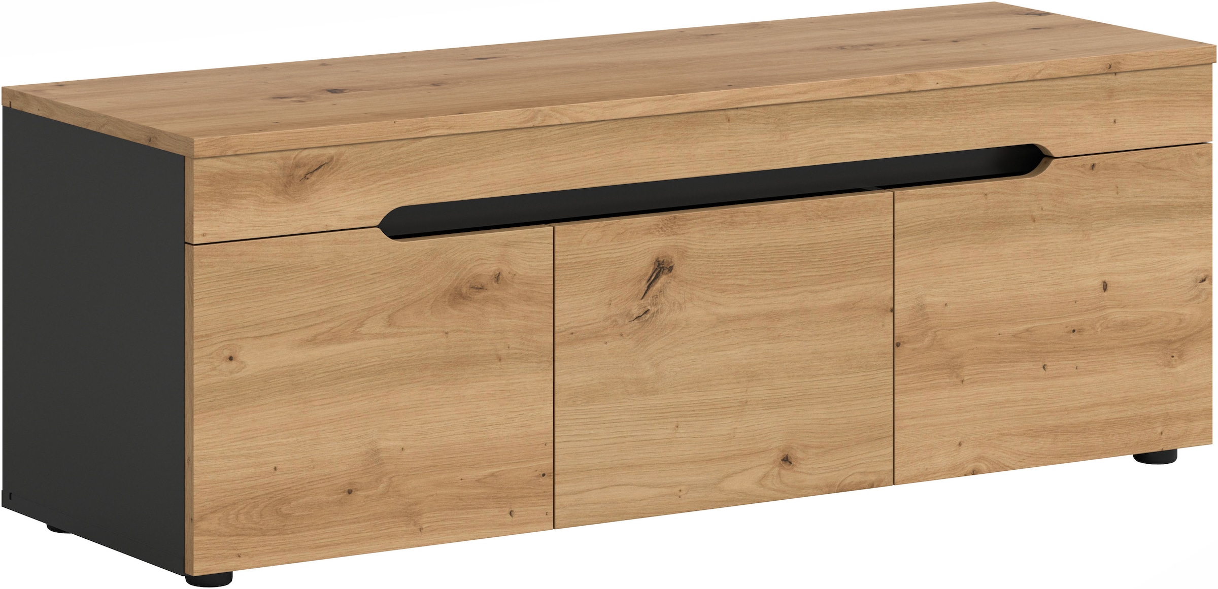 Home affaire Sitzbank »REHAT, TOPSELLER!, Breite 120cm, 3 Türen, 4 Fächer« Platz für ca. 10 Schuhpaare,  Garderobenbank, Flurbank, Dielenbank, Bank mit Stauraum, Bank