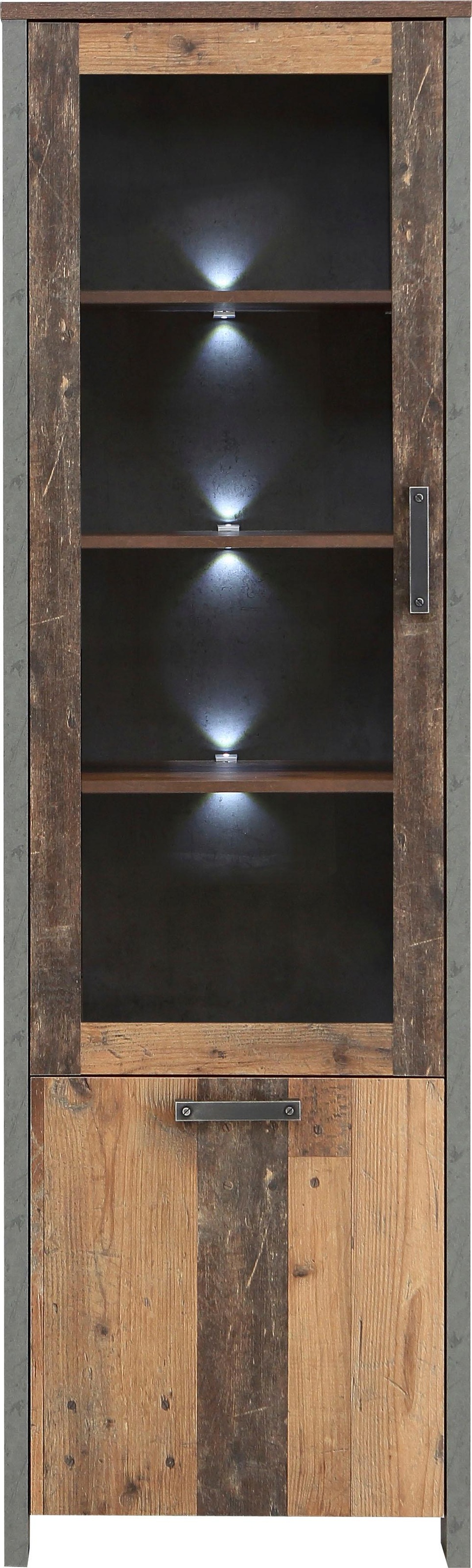 FORTE Vitrine »Clif«, Höhe 204 cm