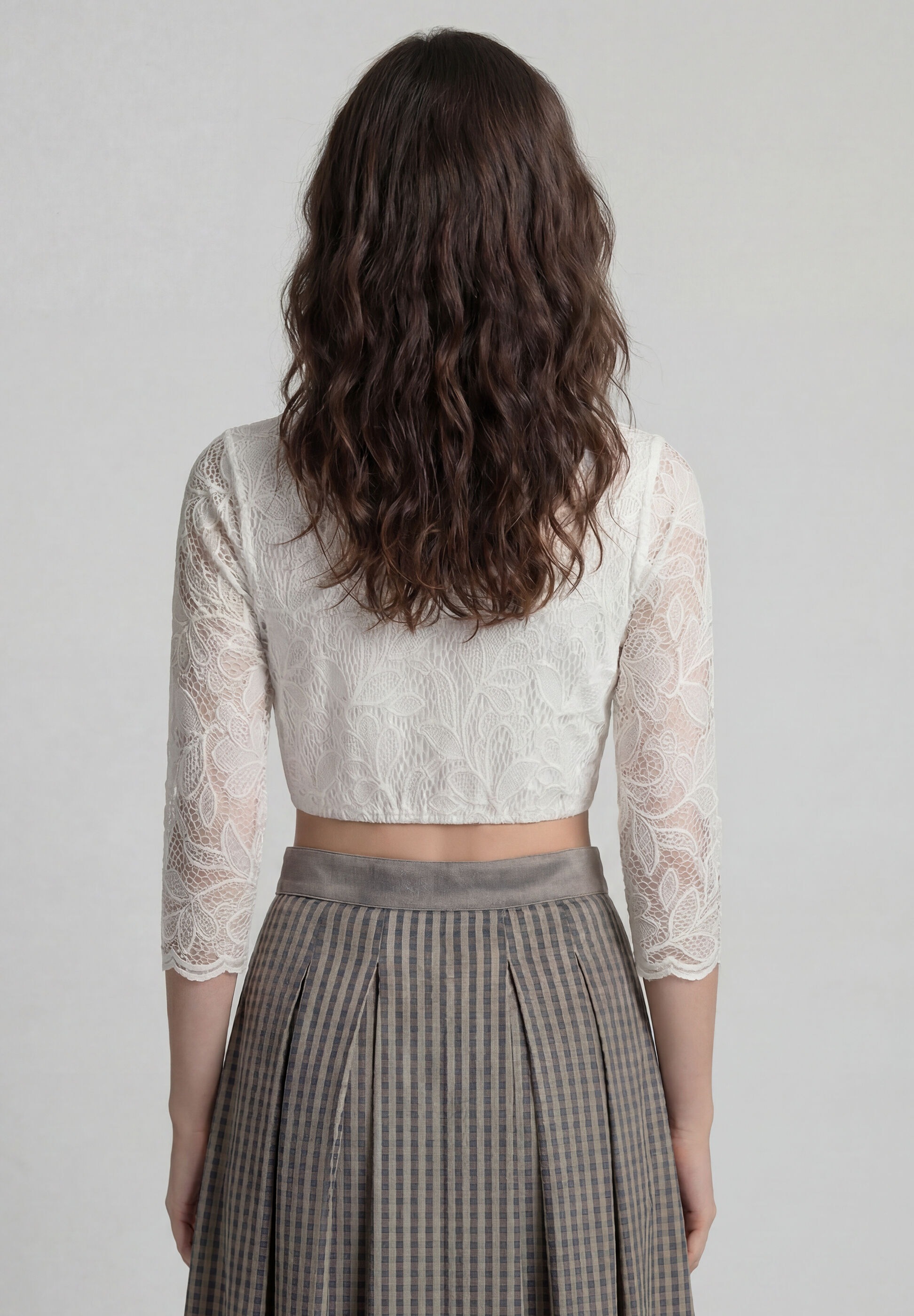 Spieth & Wensky Dirndlbluse »Spieth & Wensky Dirndlbluse Katharina« mit 3/4-Ärmeln
