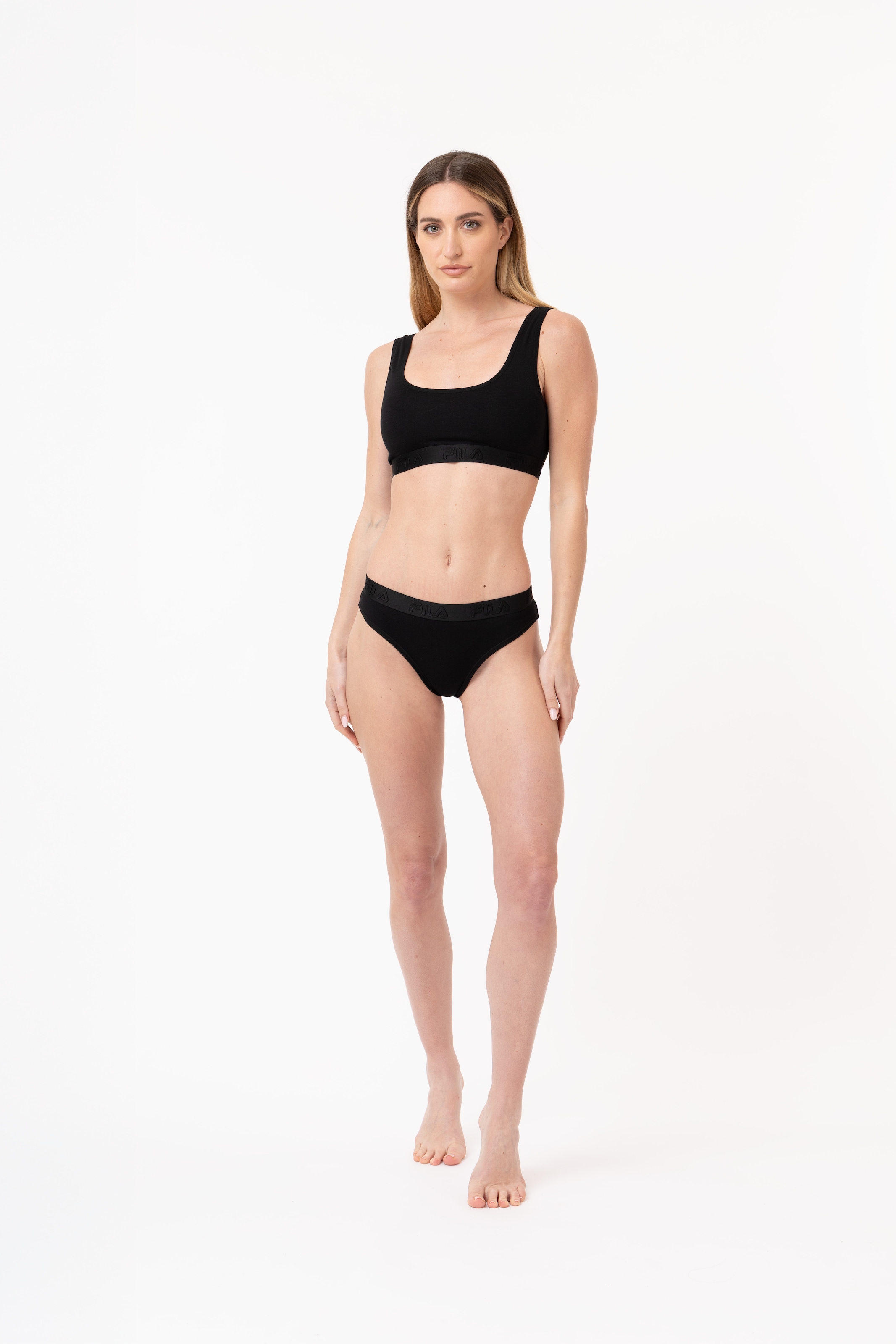 Fila Brasilslip Baumwollmix, elastisch, Logobund