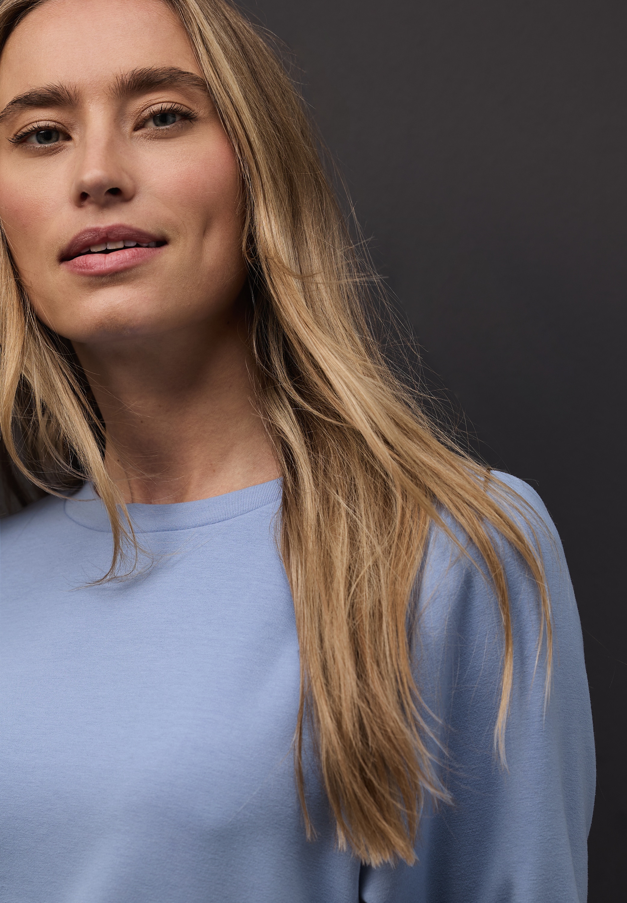 STREET ONE 3/4-Arm-Shirt mit elastischem Bündchen