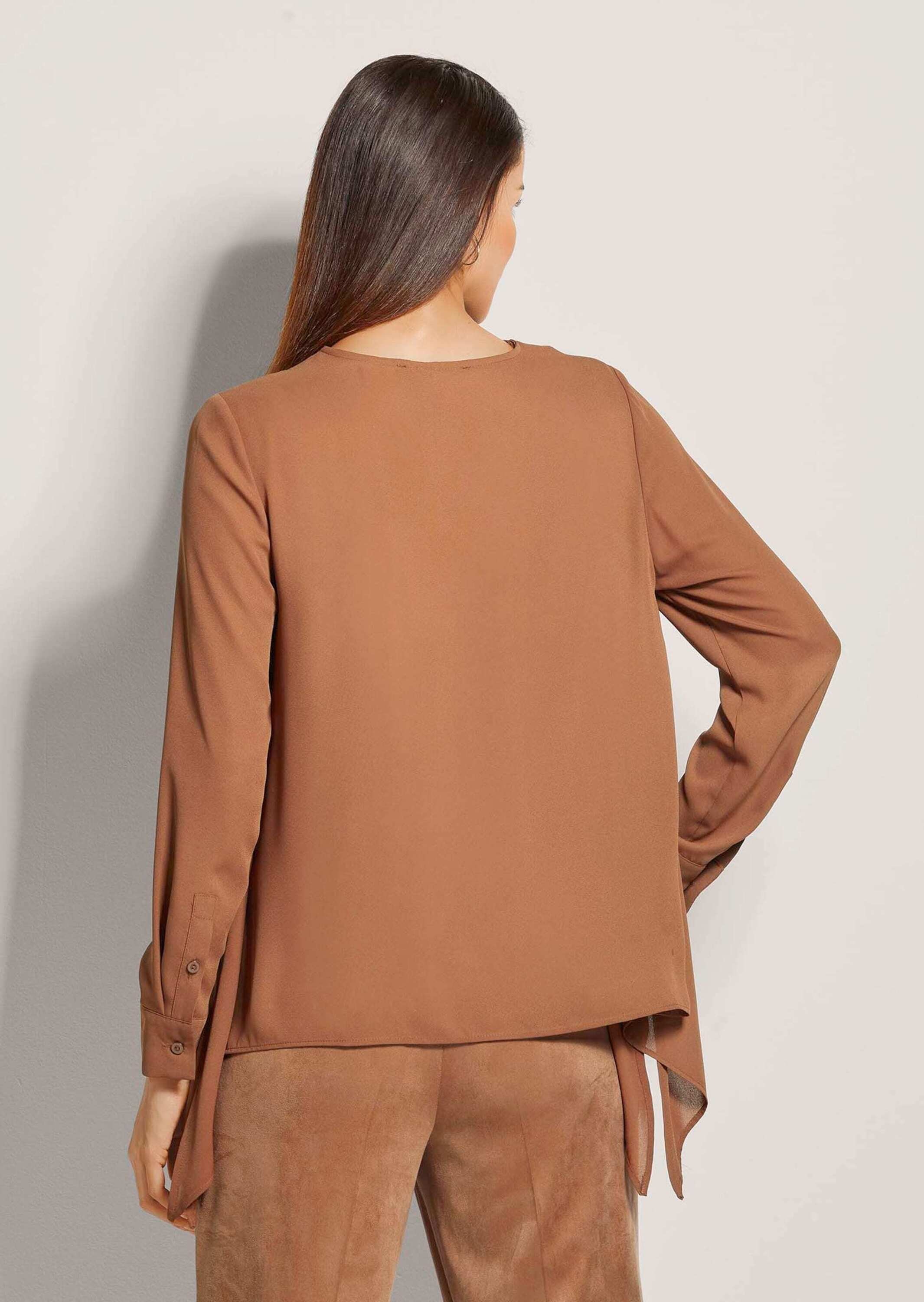 MADELEINE Langarmbluse »Bluse Tunika in modischer Kurzform«