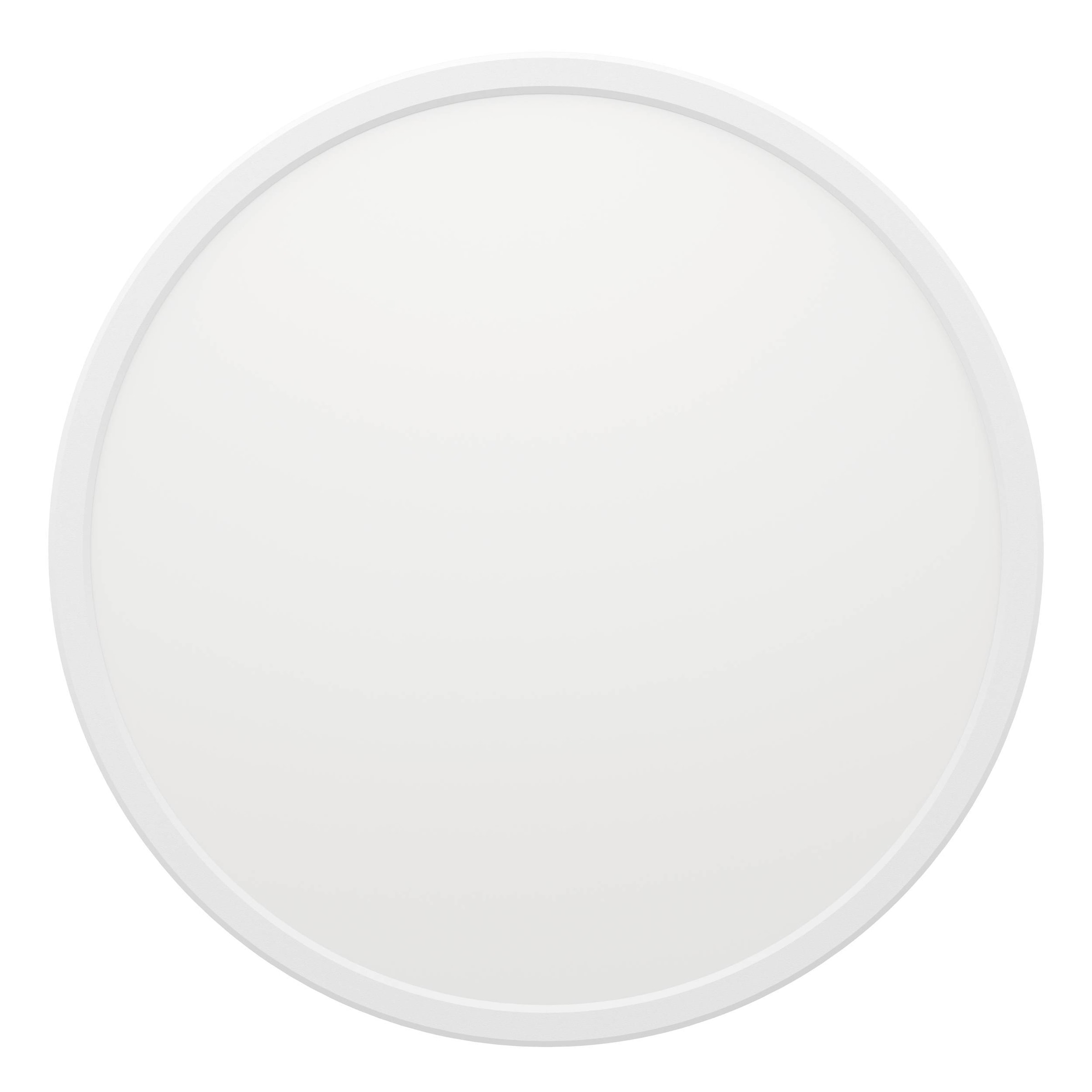 EGLO Deckenleuchte »Rovito-Z Deckenlampe, ZigBee 3.0, Kunststoff, Badezimmerlampe, IP44« LED-Modul 1 Stk. Kaltweiß | RGB Wand-/Deckenleuchte - H3 x Ø30 cm - weiß - 13,9W inkl.