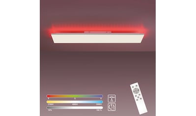LED Deckenleuchte »Floki«, 2 flammig-flammig, rahmenlos, mit CCT 27W+3W Rainbow RGB,...