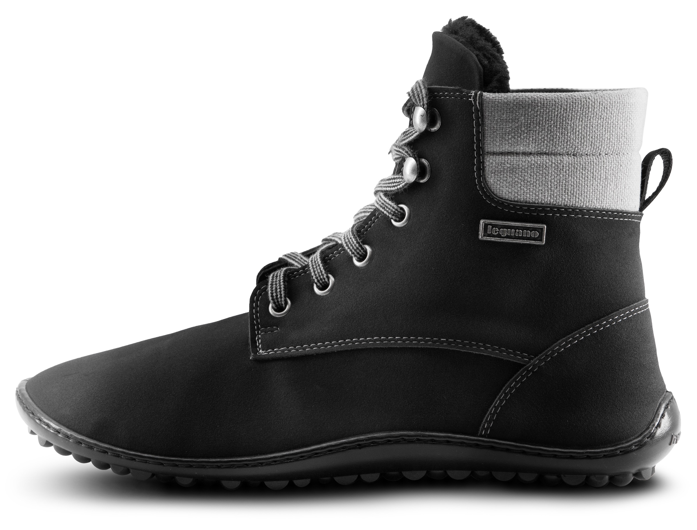 Leguano Barfußschuh »Icebare«, Bequemschuh, Schnürboots, speziell entwickelte Halbkugel-Sohle