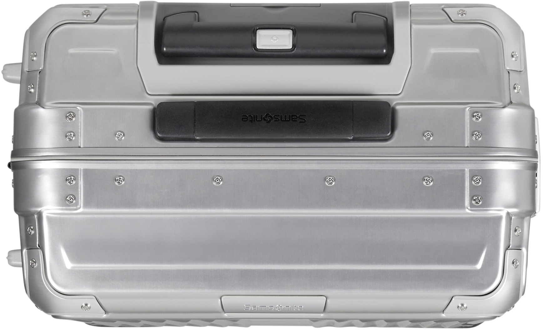 Samsonite Hartschalen-Trolley »LITE-BOX ALU«, 4 Rollen, Hartschalenkoffer Premium-Aluminium Großer-Koffer TSA-Zahlenschloss