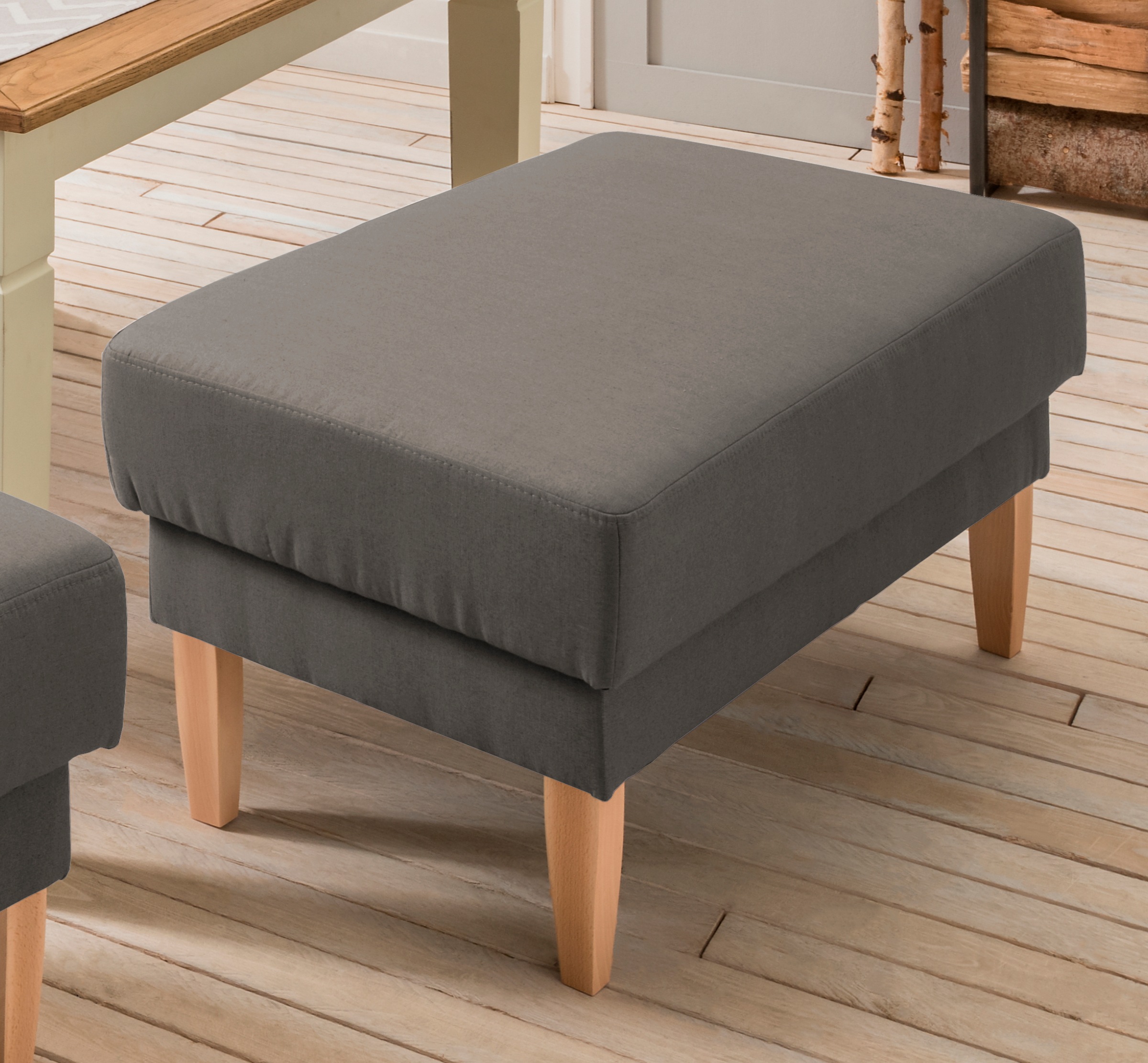 Home affaire Hocker »Scalea«, passendes Küchensofa verfügbar, in verschiedenen Stoffen und Farben