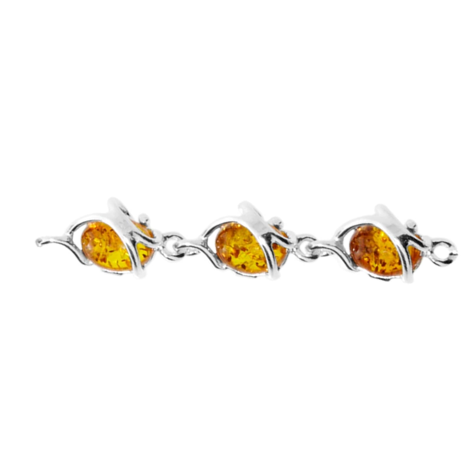 OSTSEE-SCHMUCK Armband »- Alva - Silber 925/000 - Bernstein«