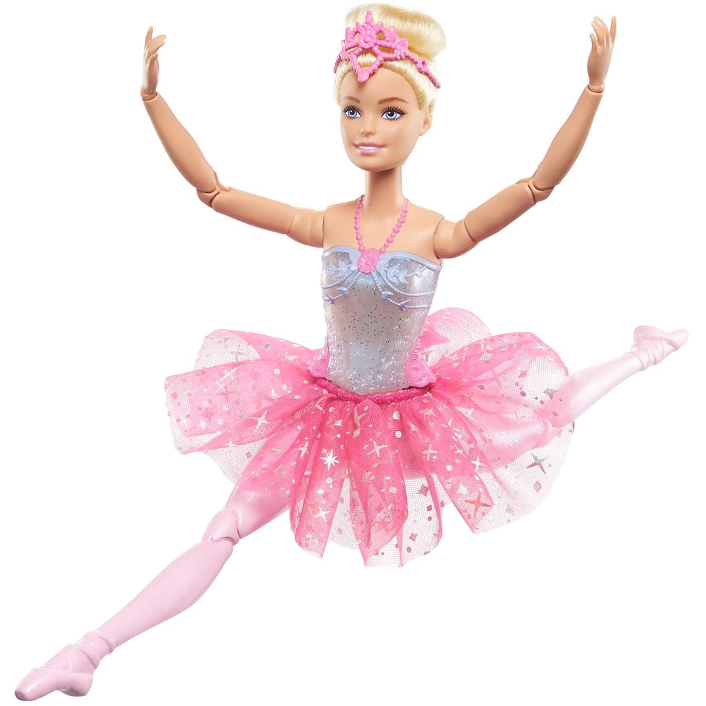 Barbie Anziehpuppe »Dreamtopia, Zauberlicht Ballerina (blond), Puppe mit Leucht-Kleid«