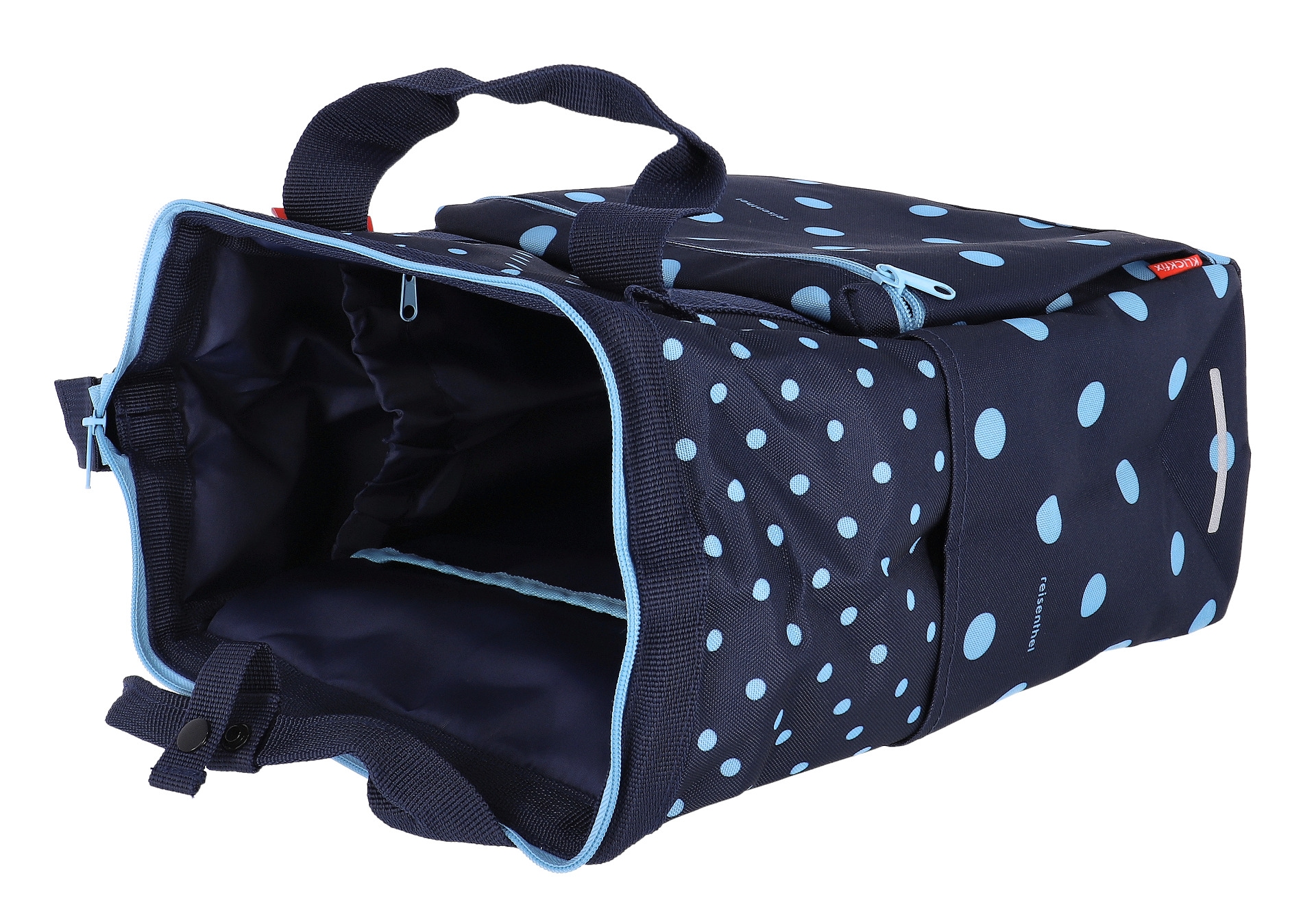 Gepäckträgertasche »Gepäckträgertasche ROOMY GT, mixed dots blue«