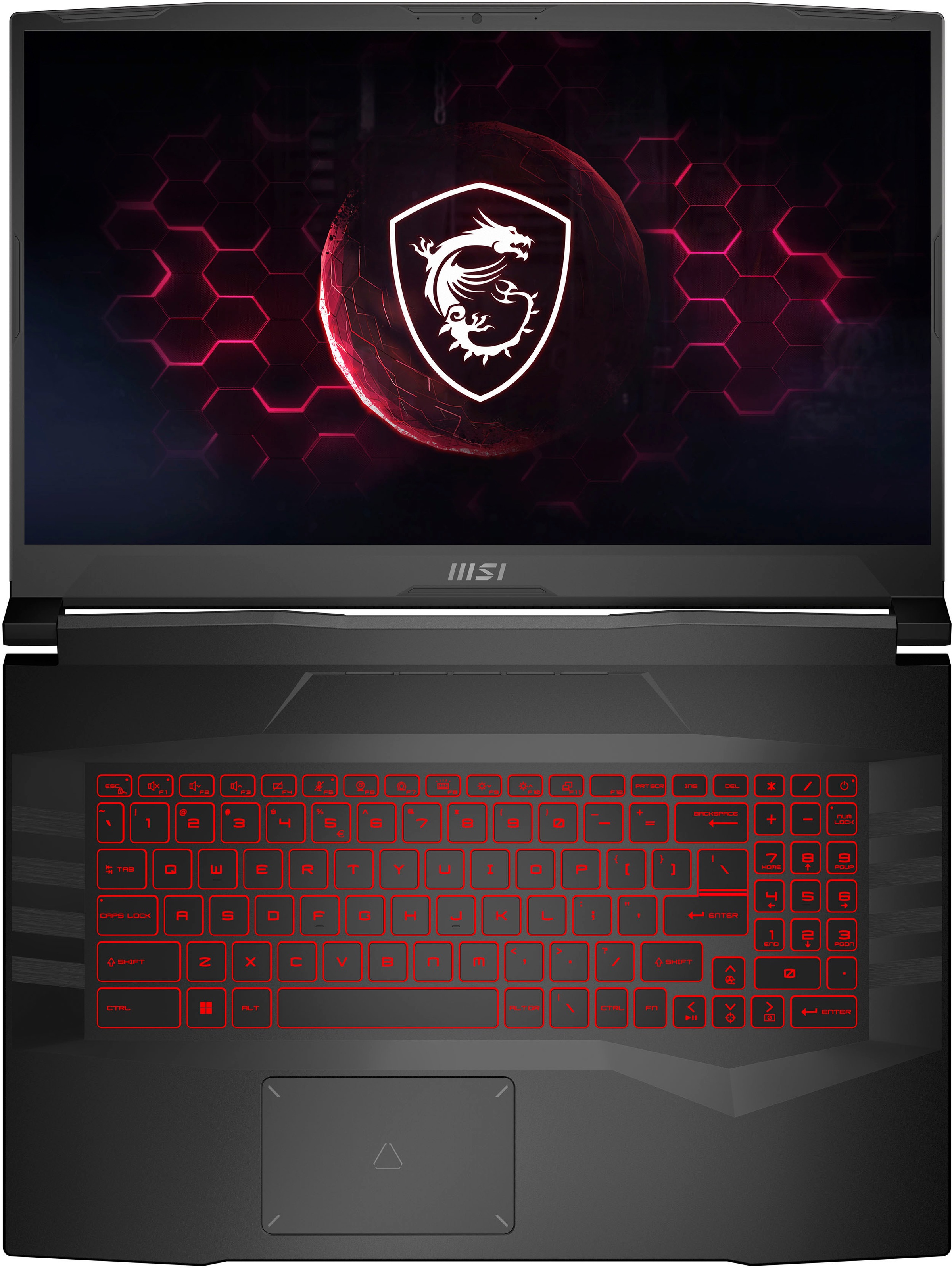 MSI Gaming-Notebook »Pulse GL76 12UCK-427«, 43,9 cm, / 17,3 Zoll, Intel, Core i5, GeForce RTX 3050, 512 GB SSD