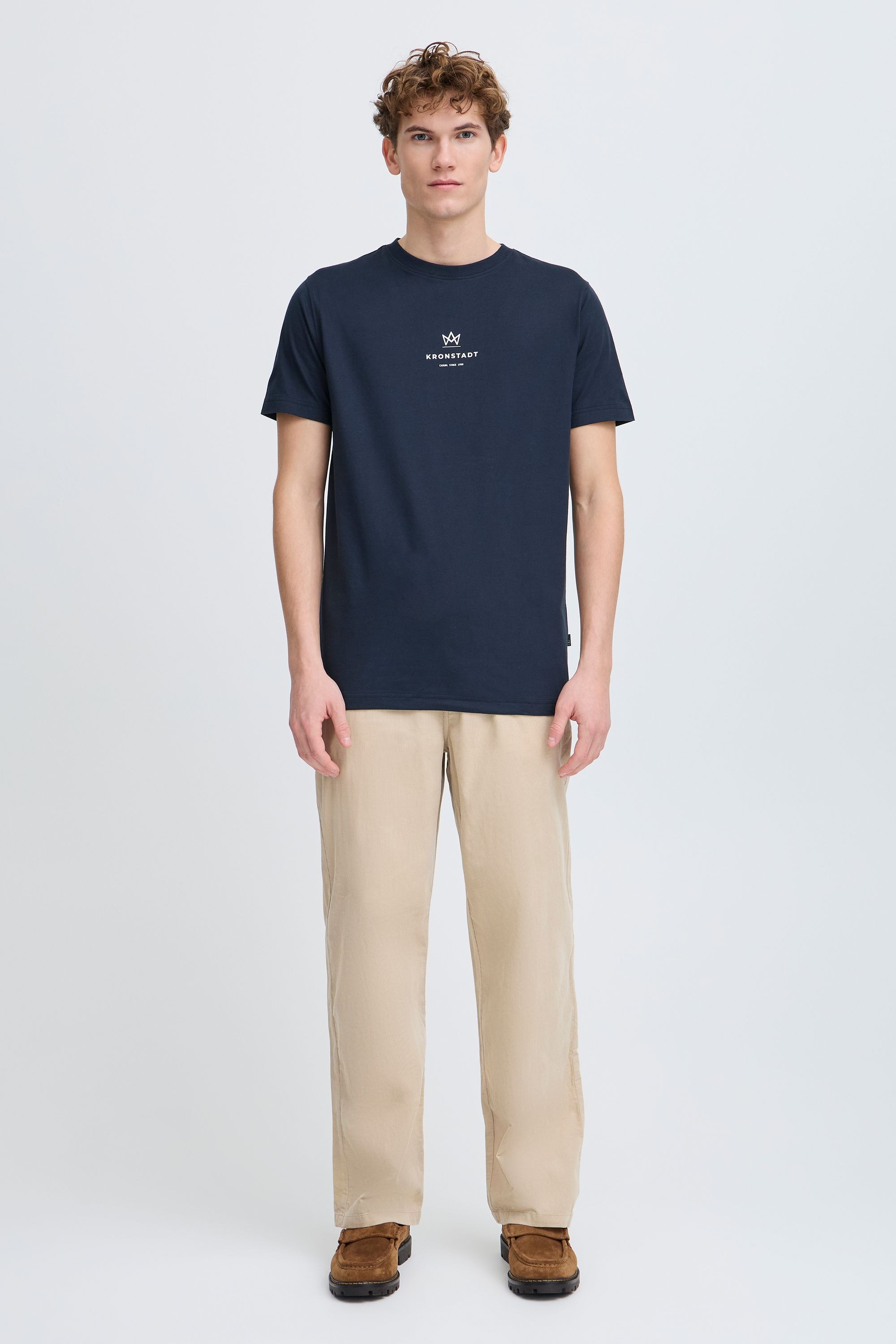 Kronstadt Rundhalsshirt »Rundhalsshirt KSMccarto«