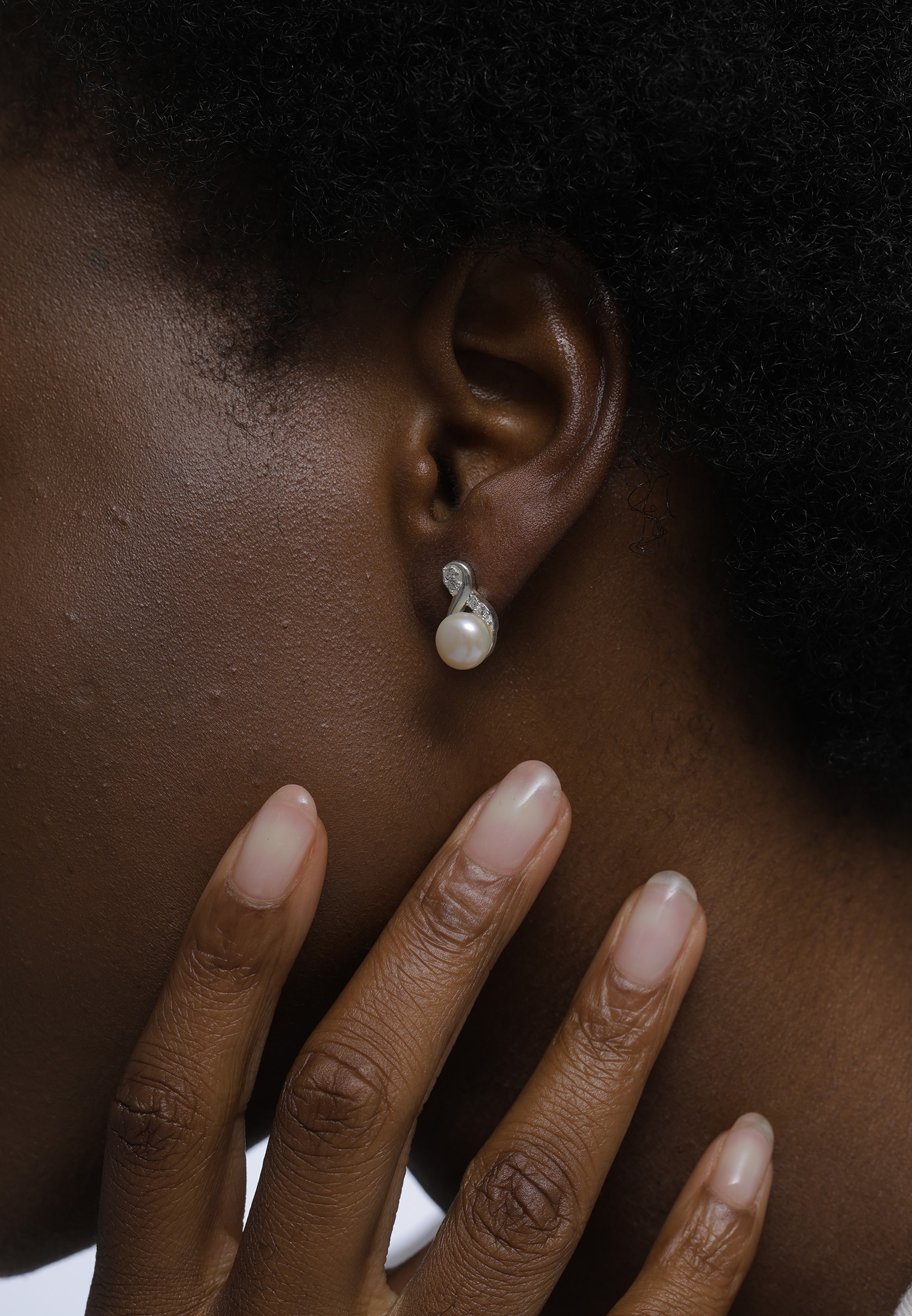 Elli Ohrring und Ketten Set »Schmuckset Infinity Perlen Kristalle 925 Silber« ()