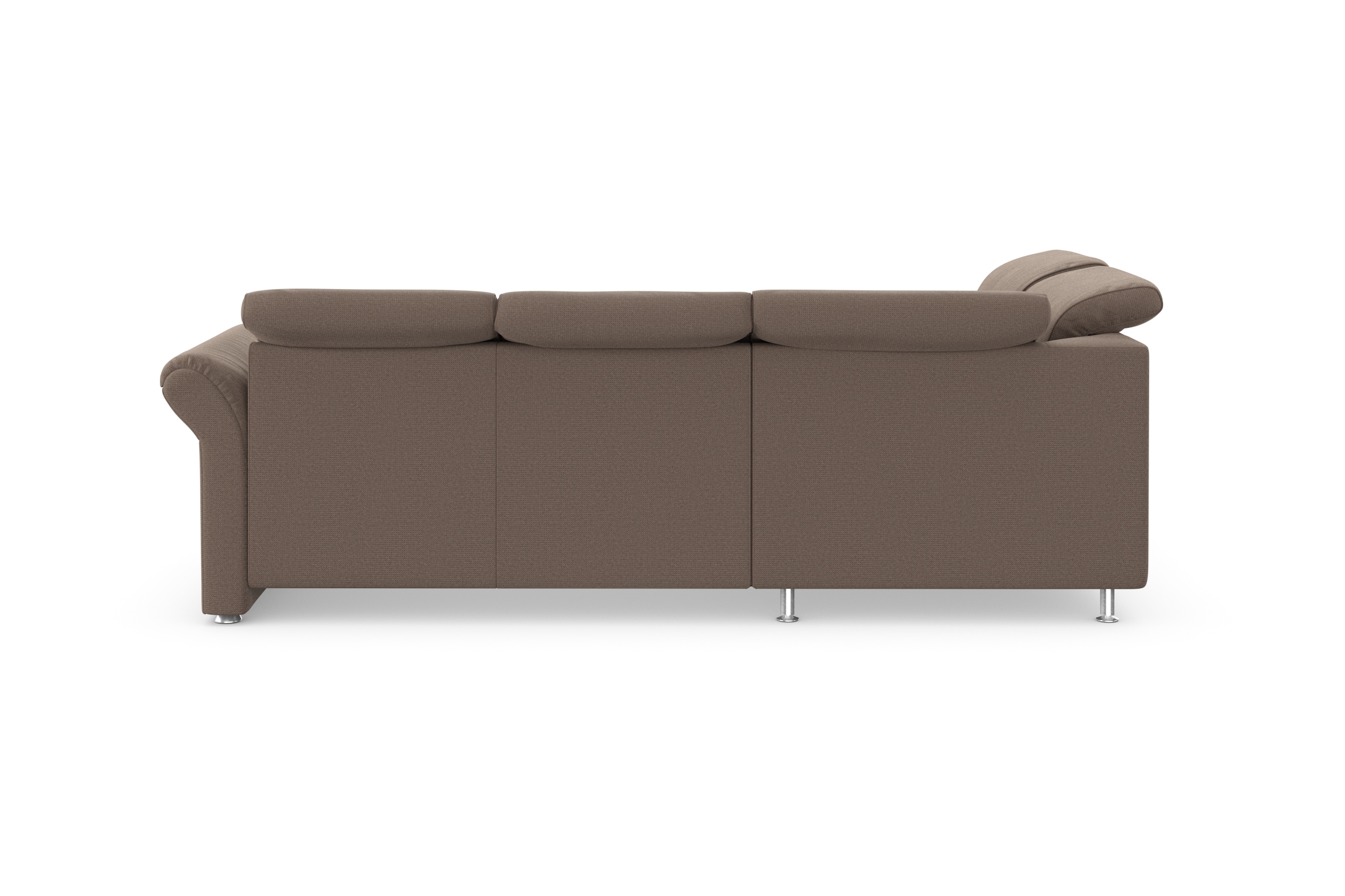 sit&more Ecksofa »Apulia L-Form«, wahlweise Bettfunktion, Bettkasten und Kopf- und Armteilverstellung