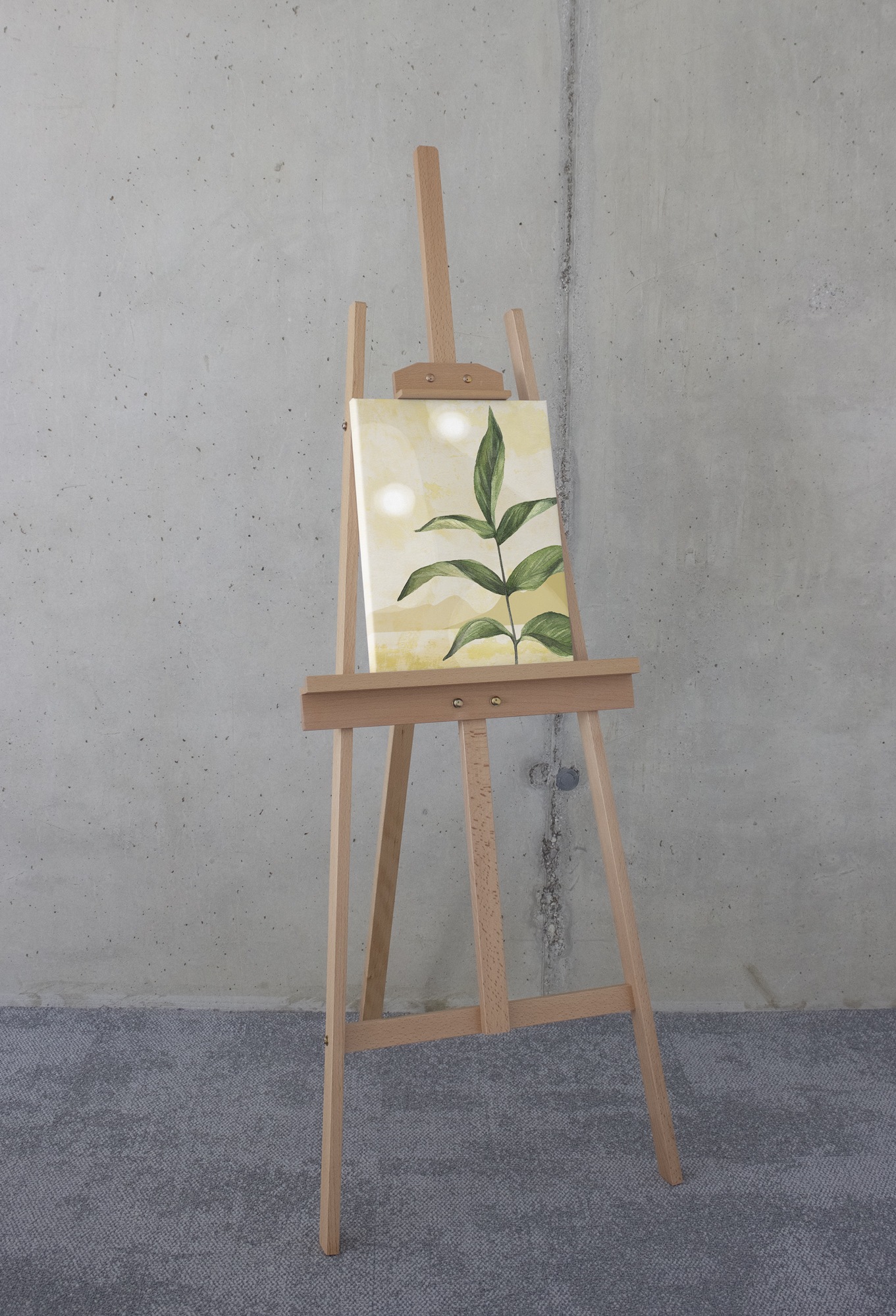 Komar Leinwandbild »Desert Survivor - Größe 30 x 40 cm«, Natur, (1 St.), Keilrahmenbild mi Echtholzrahmen