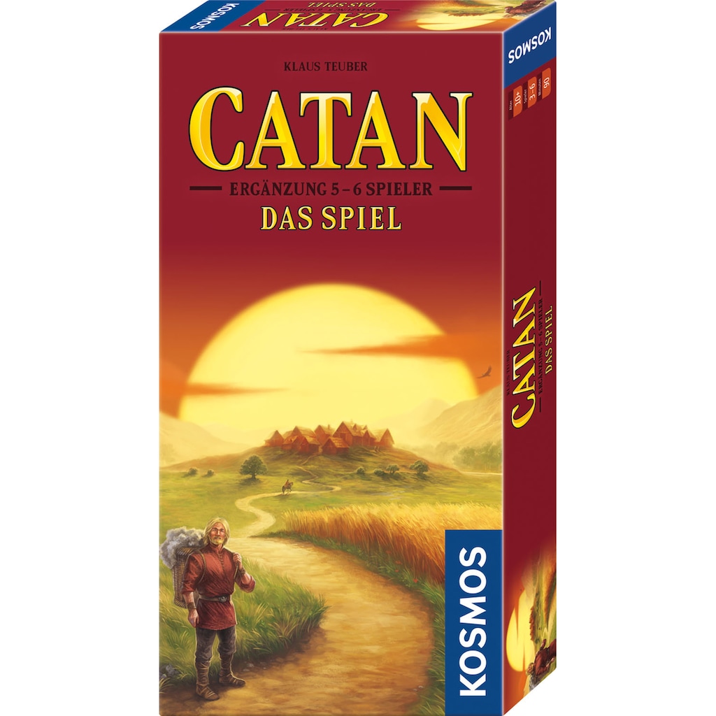 Kosmos Spiel »Catan - Das Spiel - Ergänzung 5-6 Spieler - Edition 2022«, Made in Germany