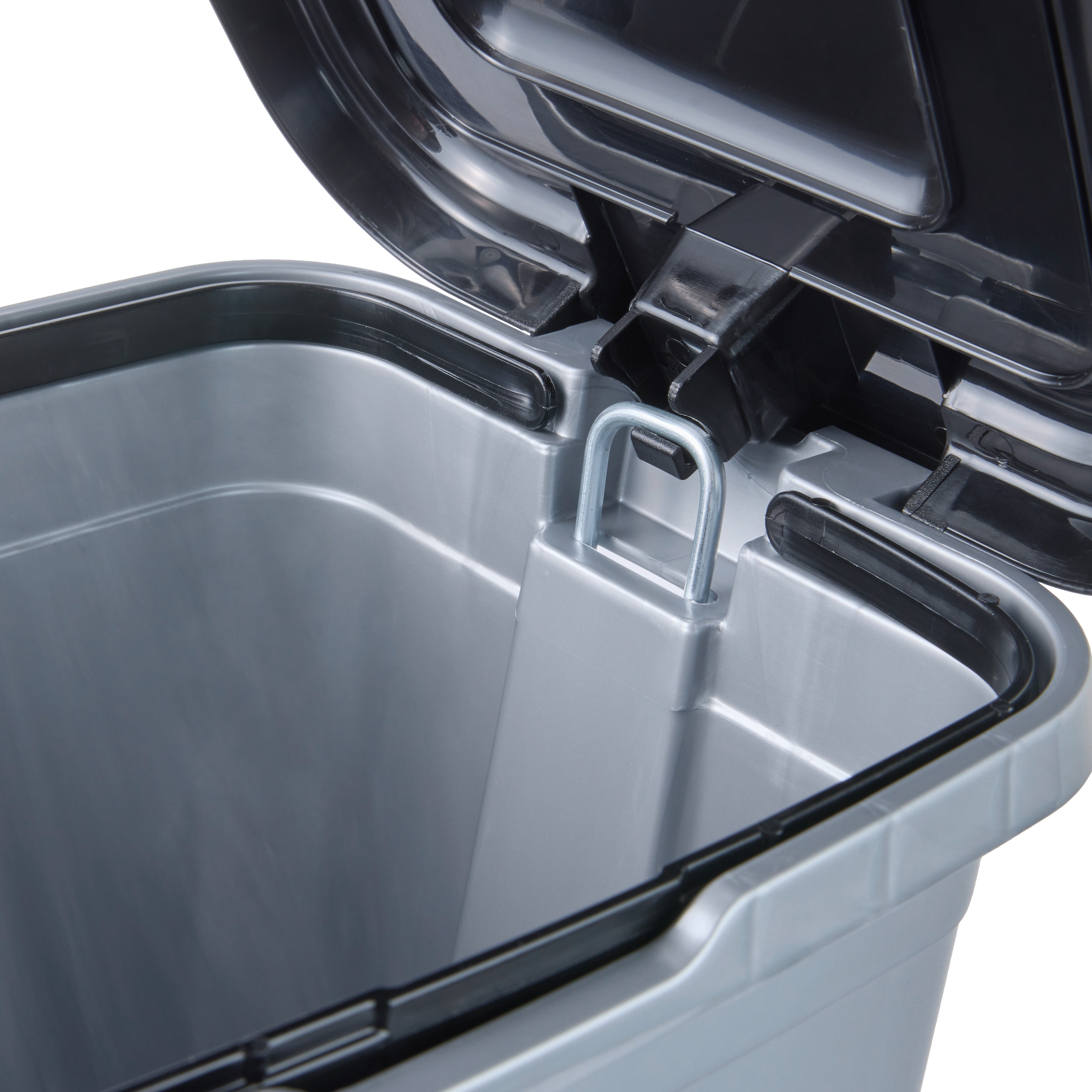 keeeper Mülleimer »olaf« leicht zu reinigen, komfortables Öffnen und Schließen mit Tretpedal