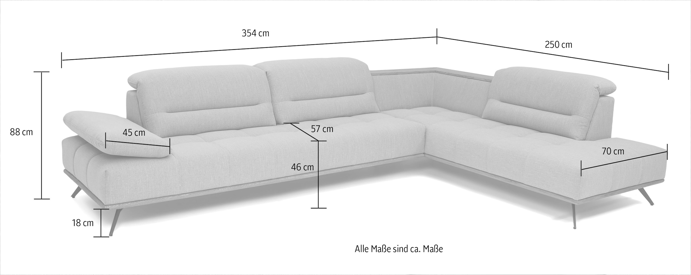 Alte Gerberei Ecksofa », L-Form«