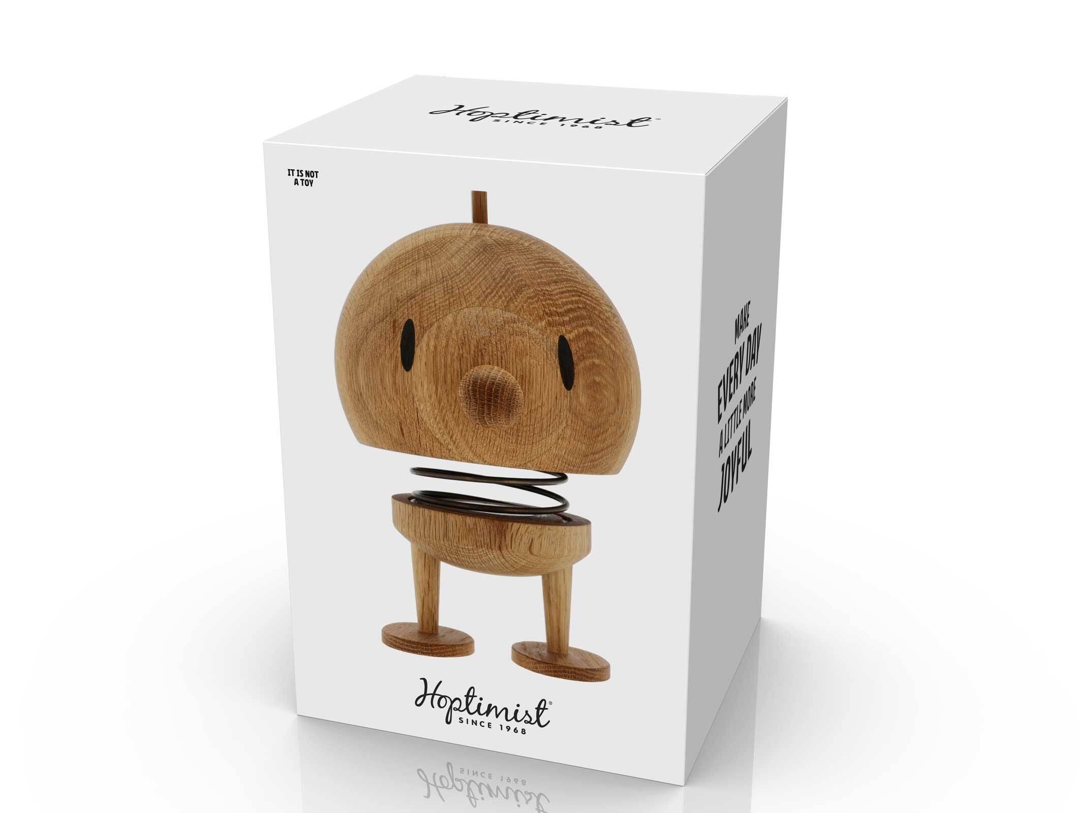 HOPTIMIST Dekofigur »Dekofigur Oak Bumble XL 23 cm eiche«