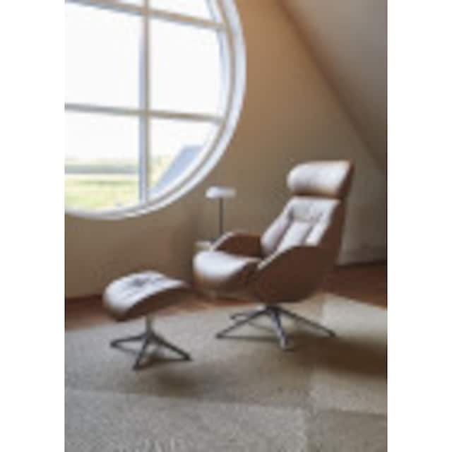 FLEXLUX Relaxsessel »Relaxchairs Elegant«, Premium Komfort, Rücken- &  Kopfteilverstellung, drehbar, Fuß Alu bequem kaufen