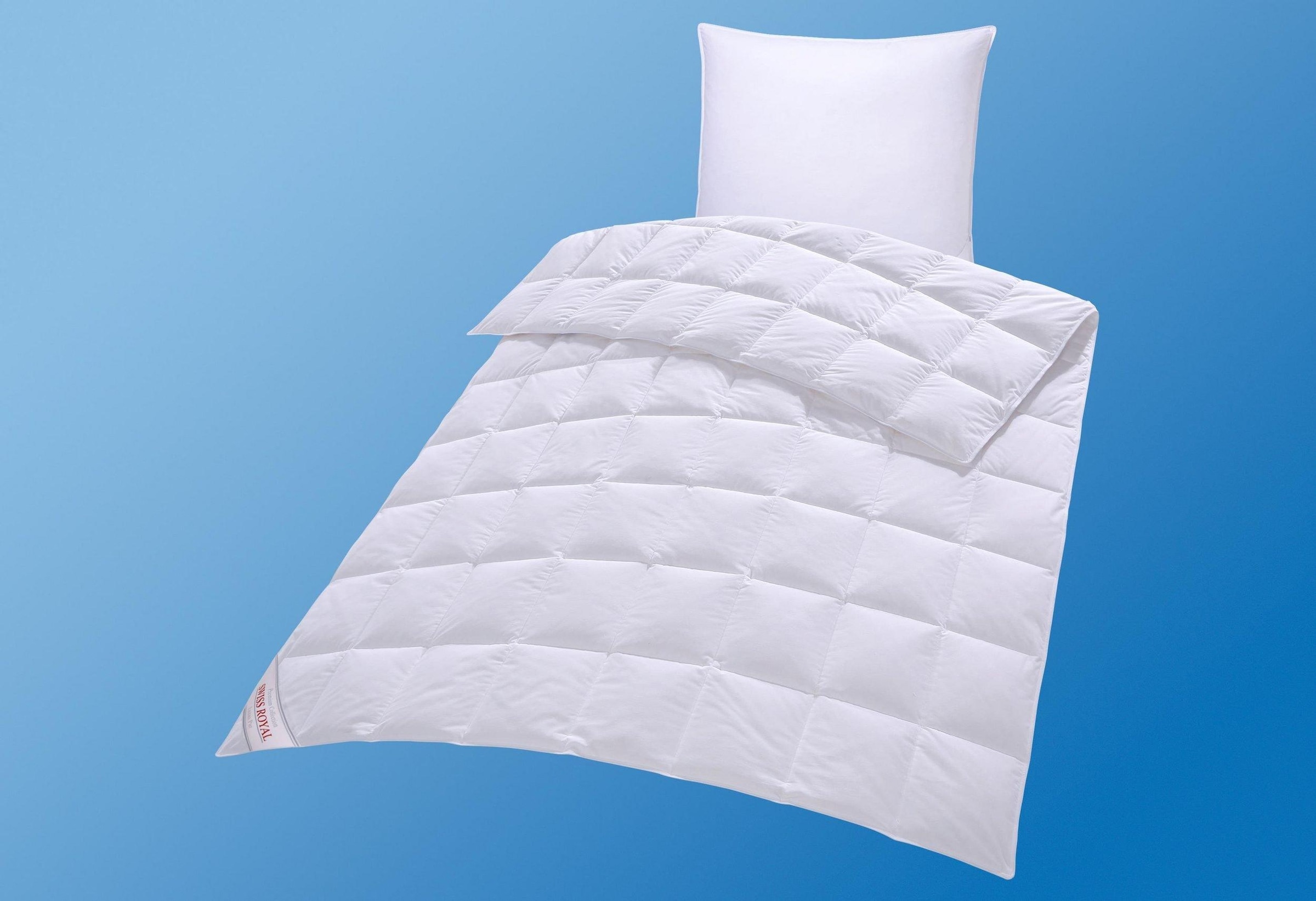 Haeussling Einziehdecke »Swiss Royal« leicht Füllung weisseneueDaunenundFedernKlasseI90Daunen10Federn 1 Stk. tlg.