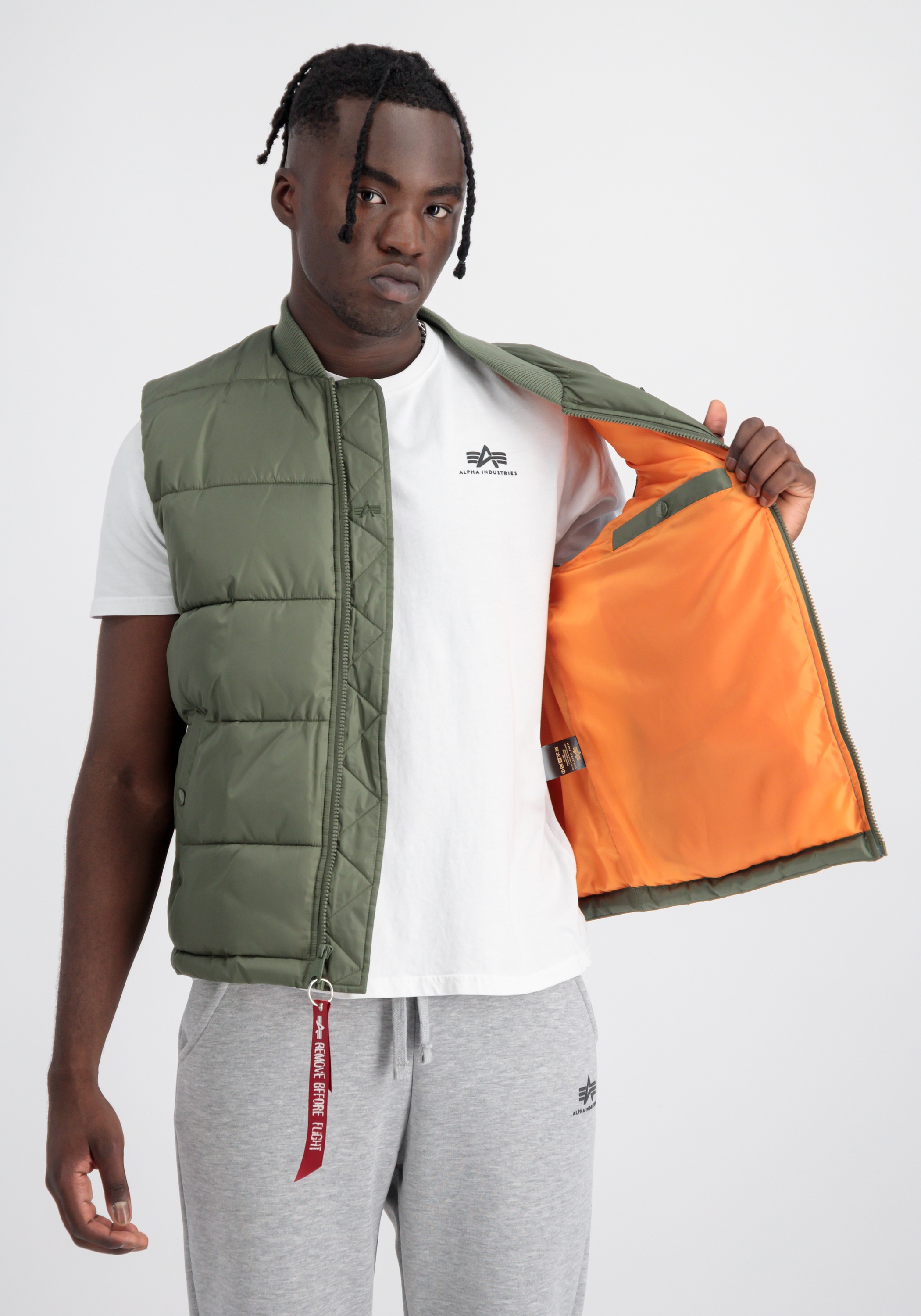 Alpha Industries Funktionsweste »Alpha Industries Men - Vests Puffer Vest Light Weight«