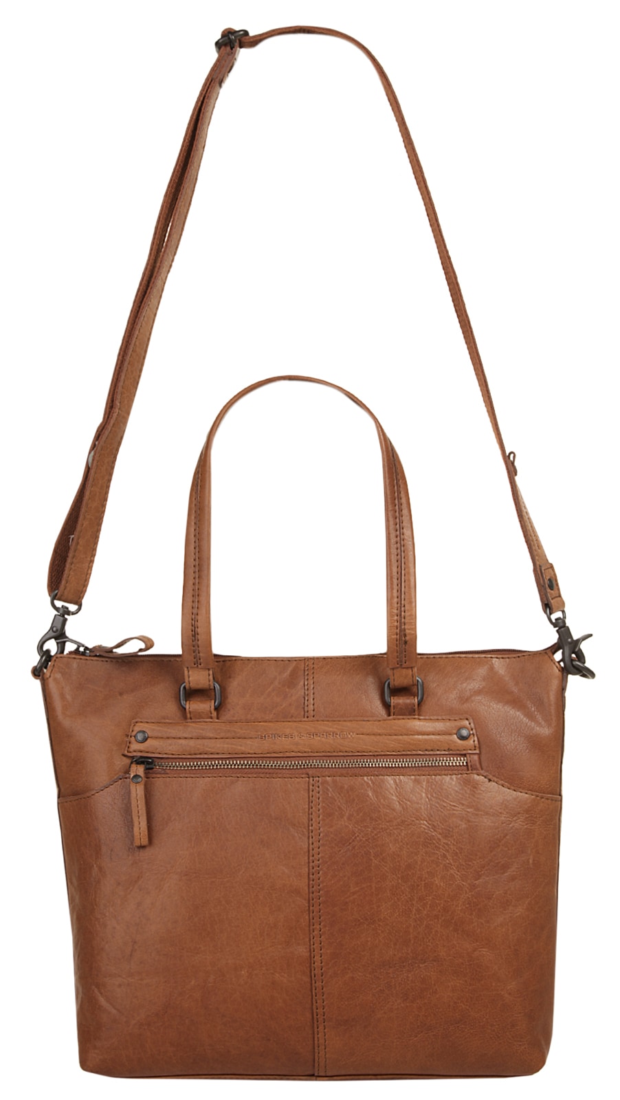 Spikes & Sparrow Shopper, echt Leder