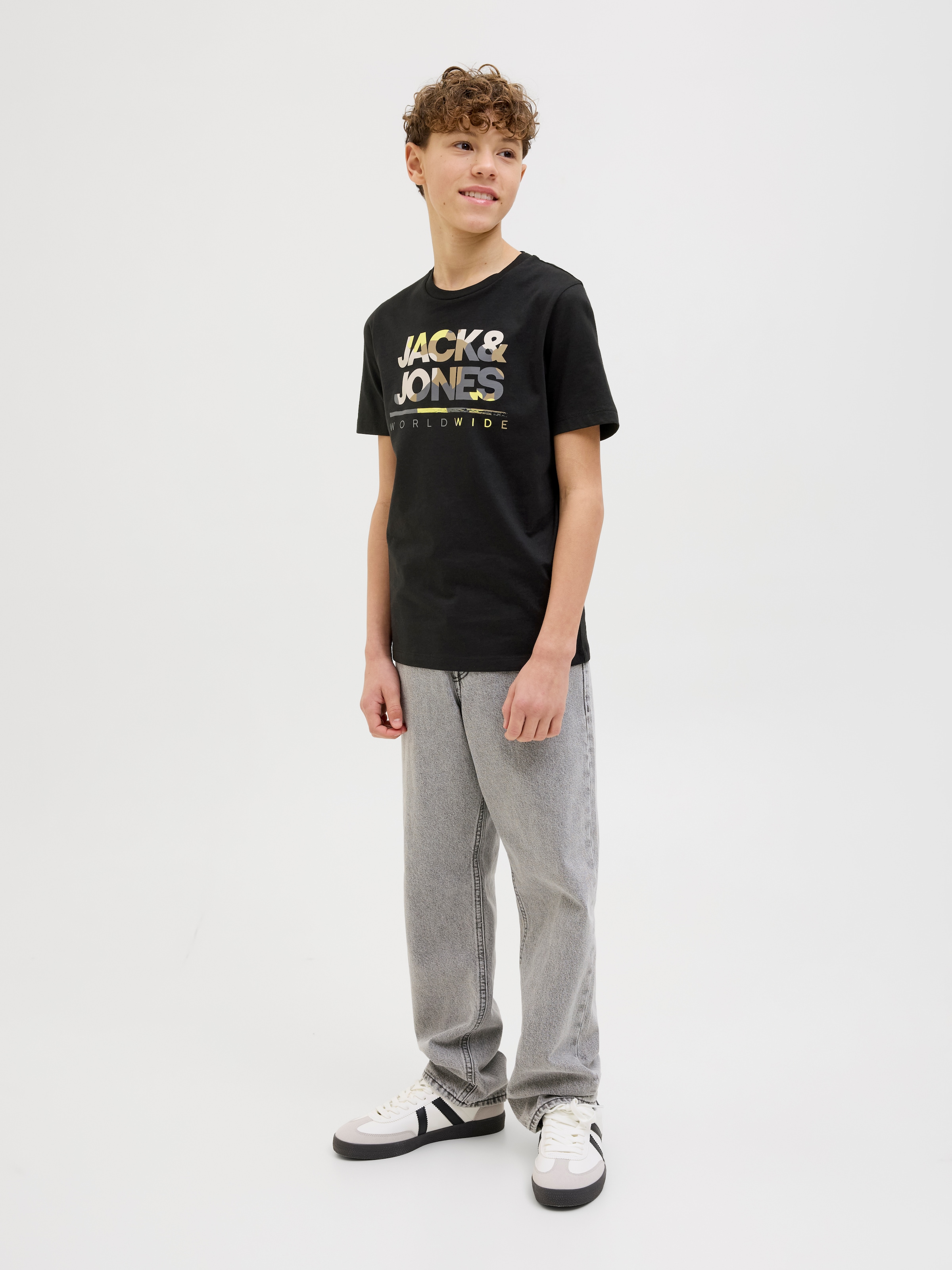 Jack & Jones Junior T-Shirt »JJLUKE TEE SS CREW NECK JNR«