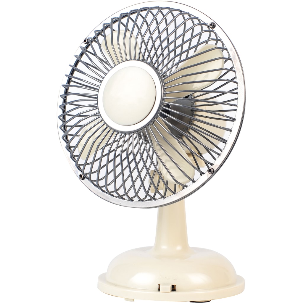 Sonnenkönig Tischventilator »Retro Fan weiss«