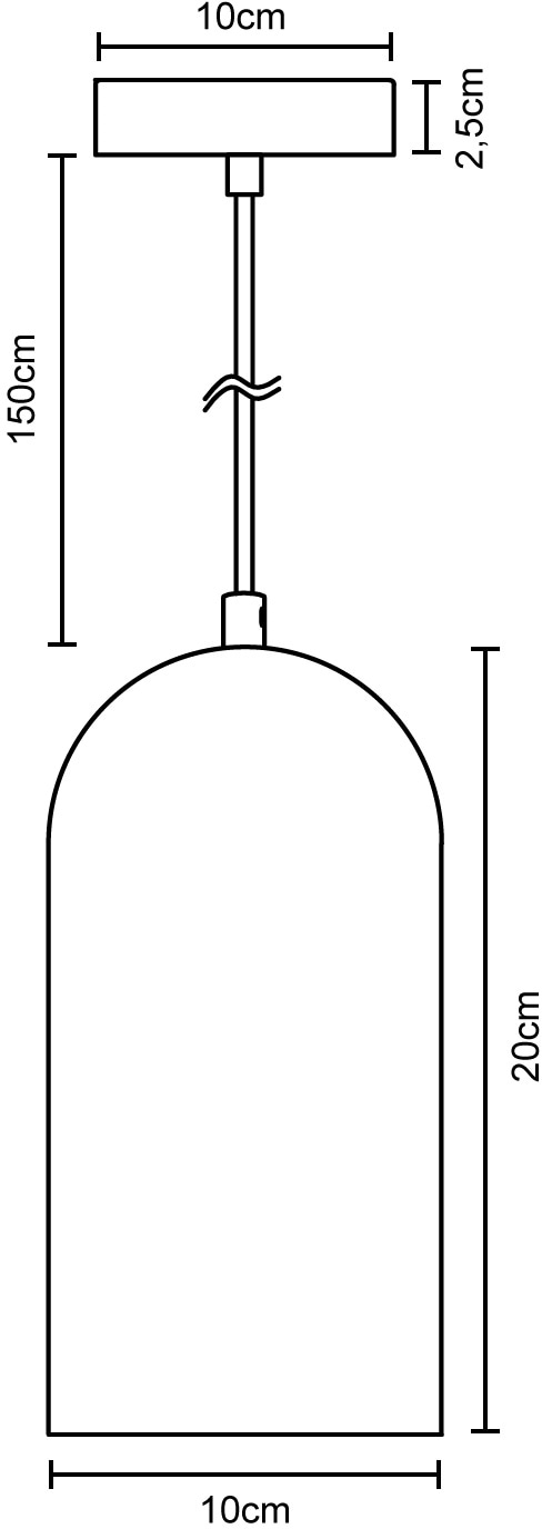 Paco Home Pendelleuchte »ALTONA«, 1 flammig, Leuchtmittel E27 | ohne Leuchtmittel, LED, E27, Lampe Für Wohnzimmer Esszimmer Küche, Höhenverstellbar