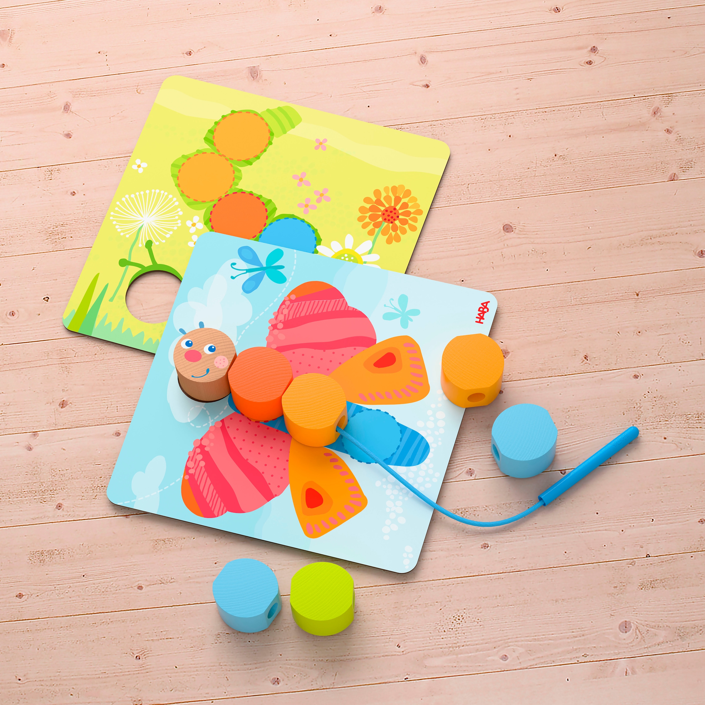 Haba Motorikschleife »Holztiere«