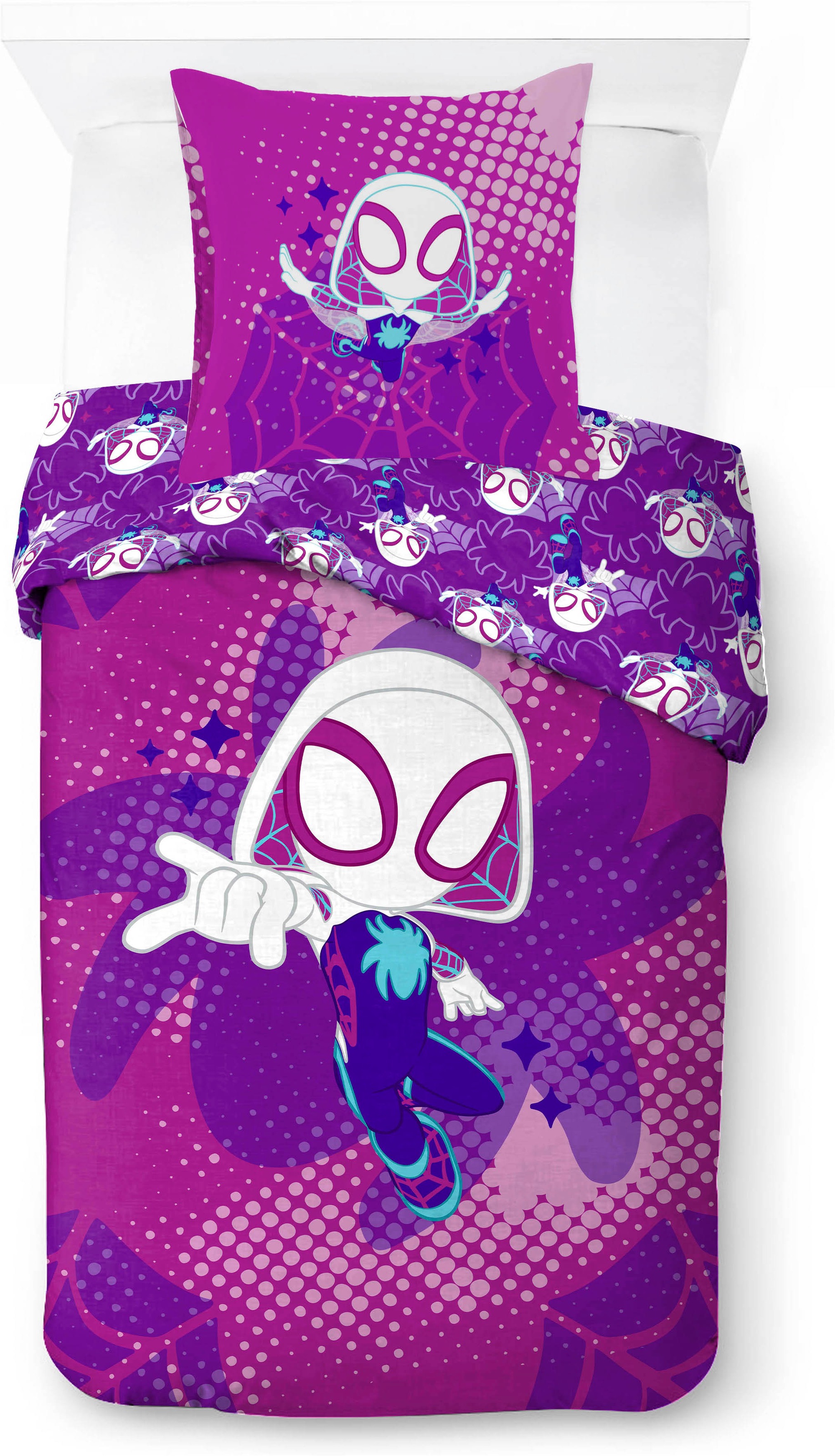 MARVEL Bettwäsche »Marvel Spidey & His Amazing Friends Ghost« 2