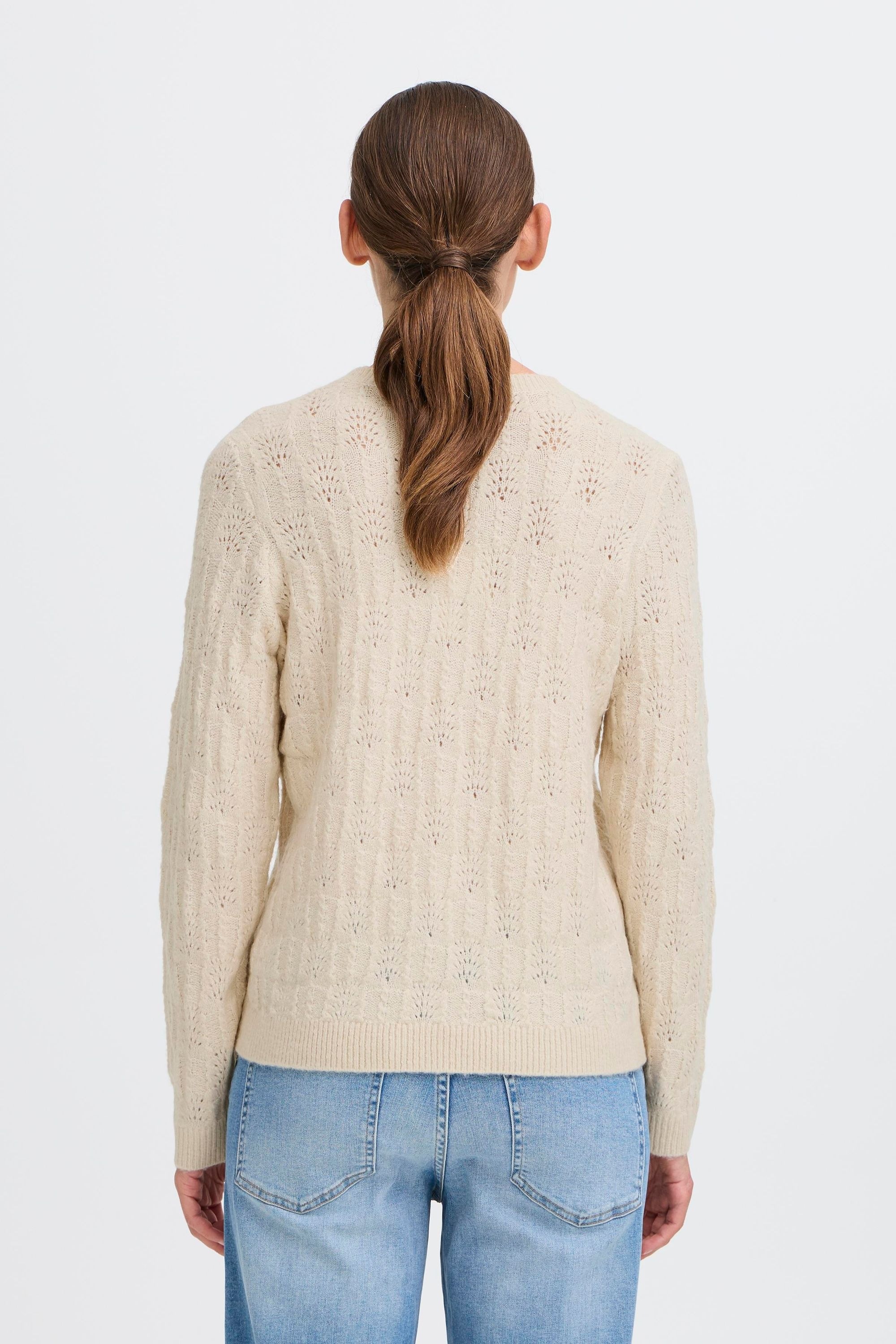 OXMO Strickfleece-Pullover »Strickpullover OXSinva«