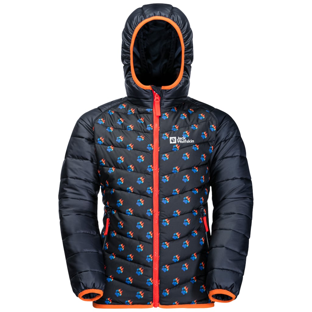 Jack Wolfskin Winterjacke »ZENON PRINT JACKET K«, mit Kapuze