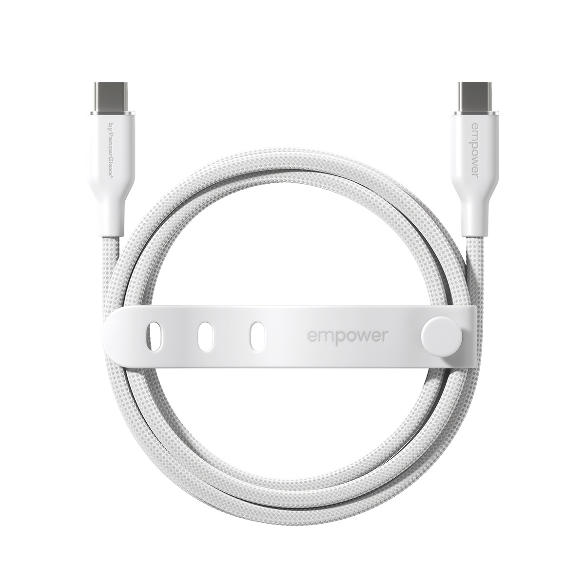 empower by PanzerGlass USB-Kabel »Racing 60W USB-C zu USB-C Kabel USB 2.0 2 m« USB-C 200 cm