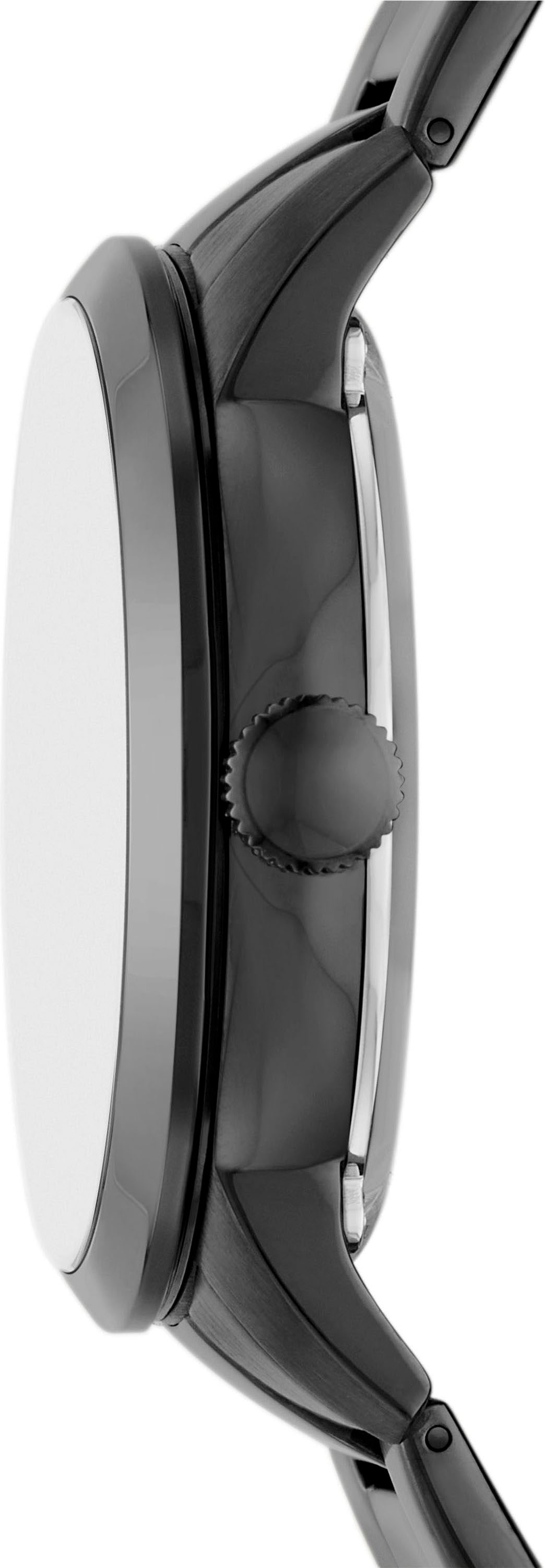 Fossil Automatikuhr »TOWNSMAN«, Armbanduhr, Herrenuhr, Mechanische Uhr, Edelstahlarmband, analog